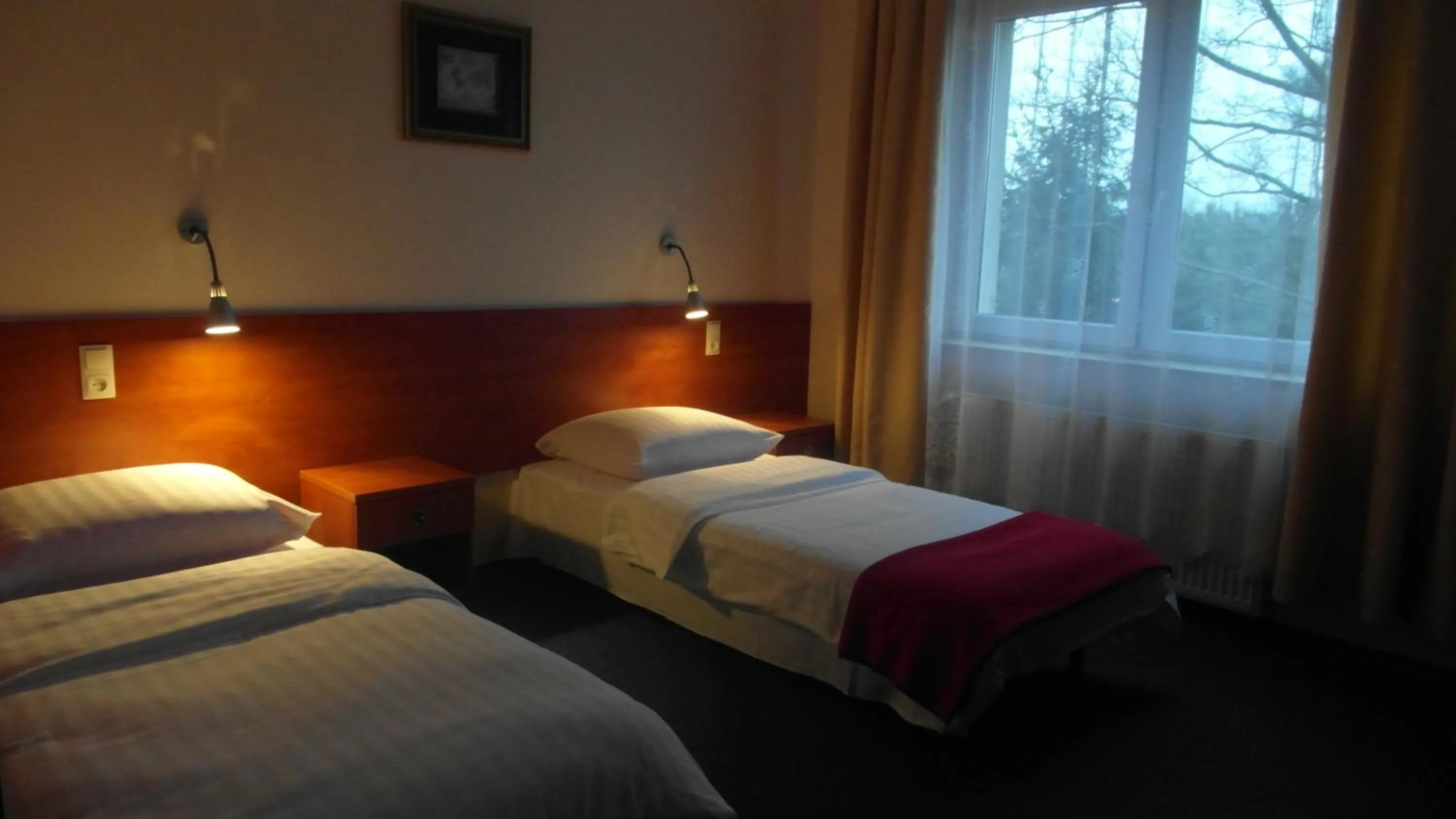 Bed in Hotel Julianów