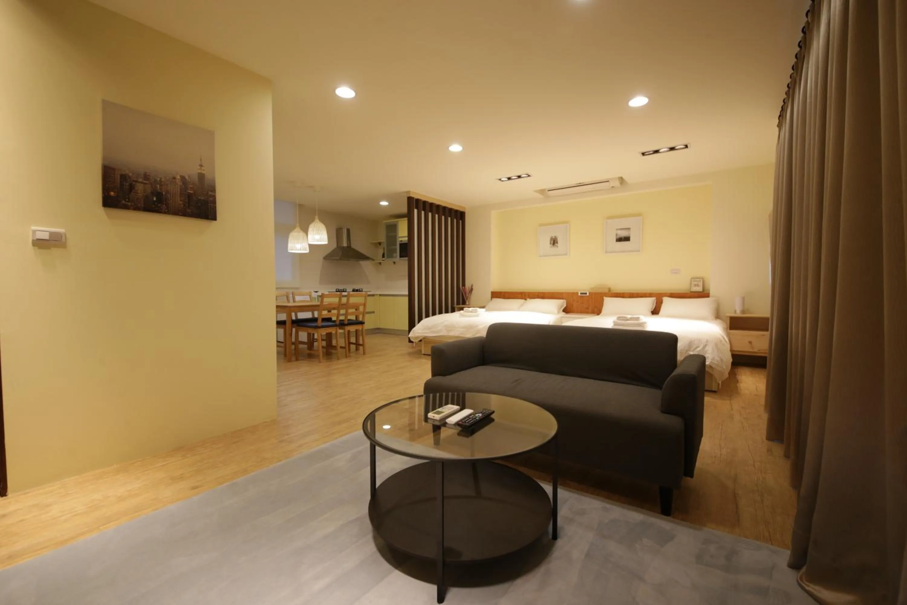 Photo of the whole room, Bed in YO HOO FARM 16 HOUSE