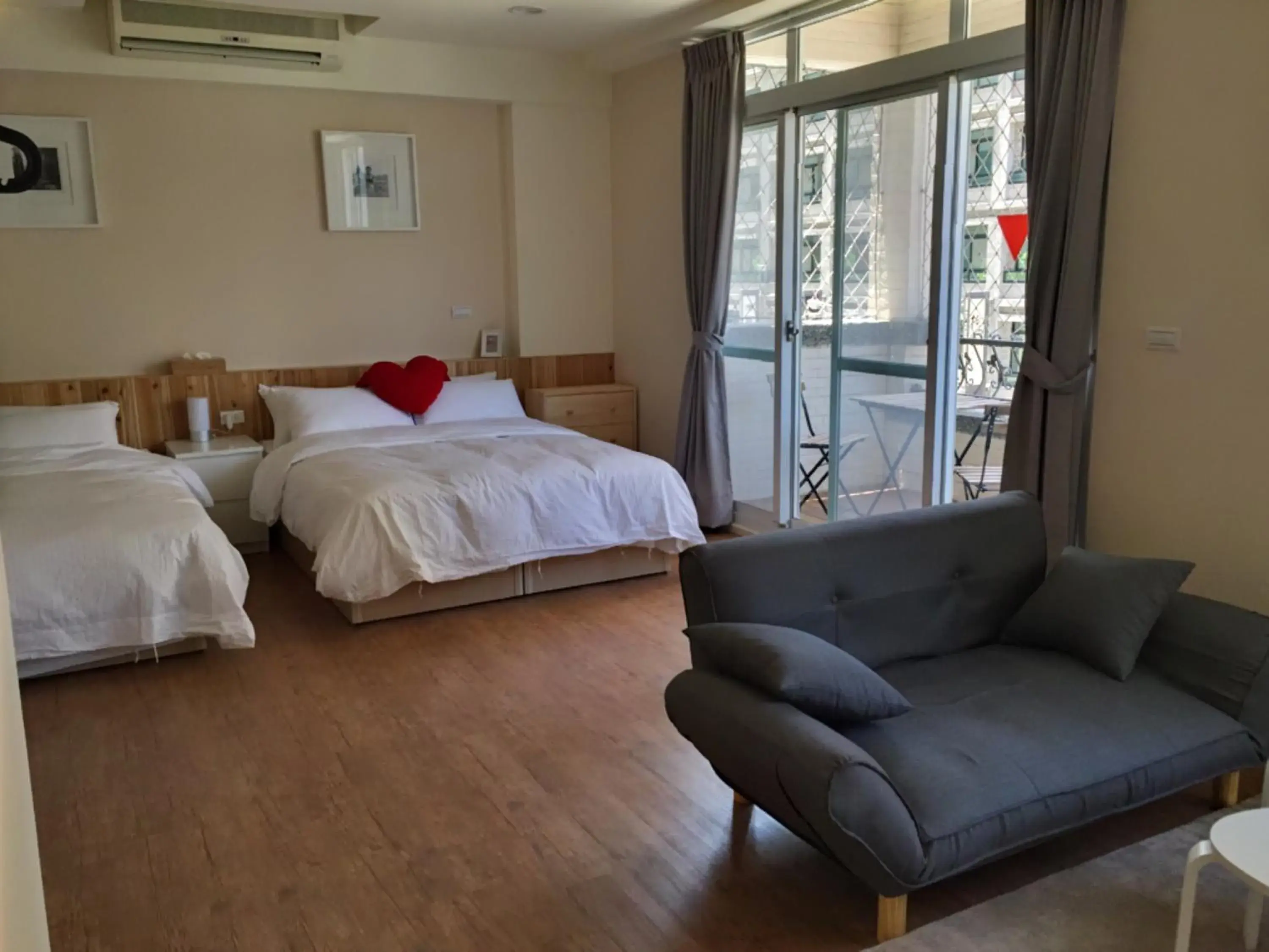 Quadruple Room with Balcony in YO HOO FARM 16 HOUSE Quadruple Room with Balcony in YO HOO FARM 16 HOUSE