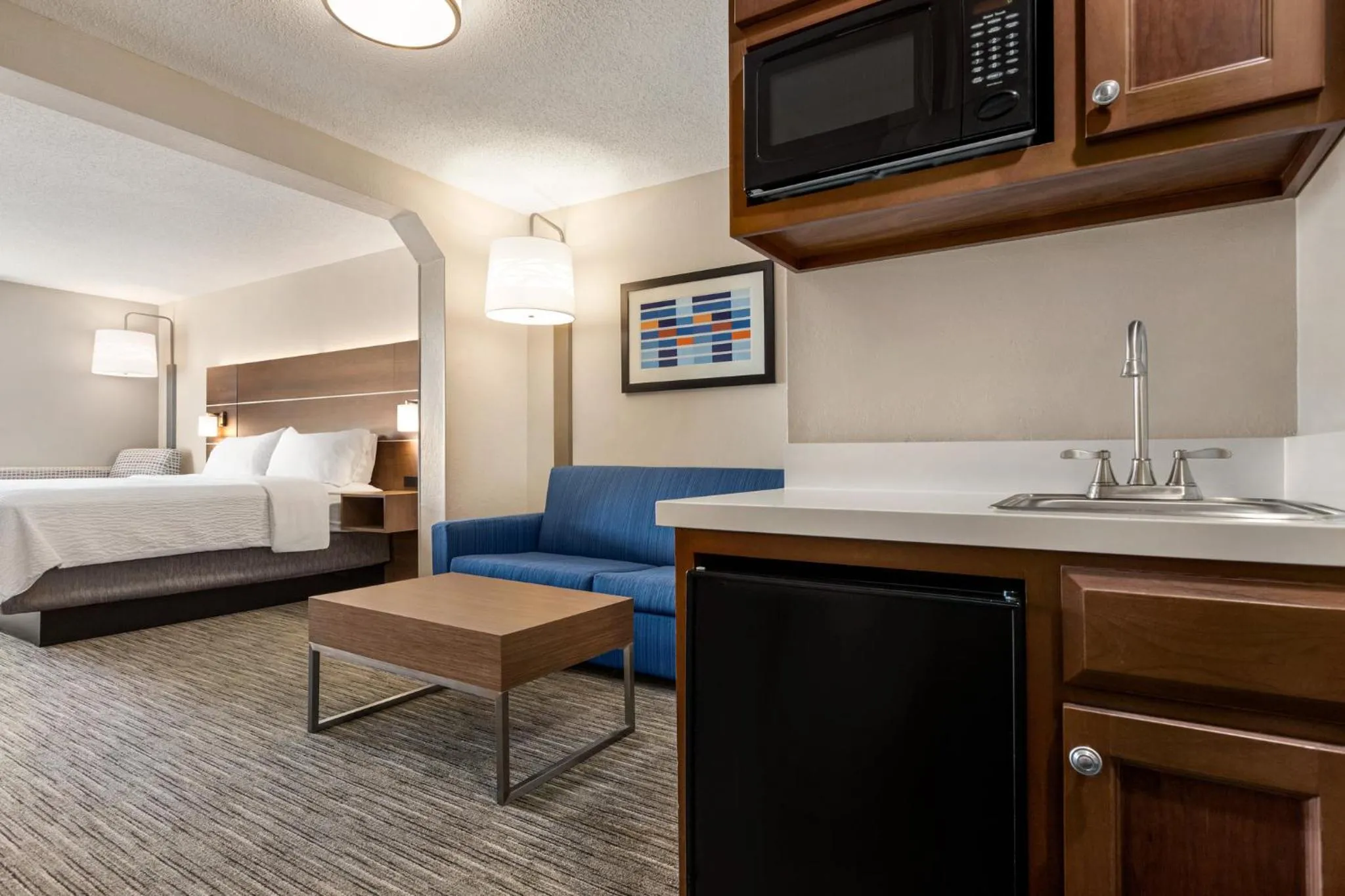 Photo of the whole room, Bed in Holiday Inn Express Hotel & Suites Anniston/Oxford by IHG