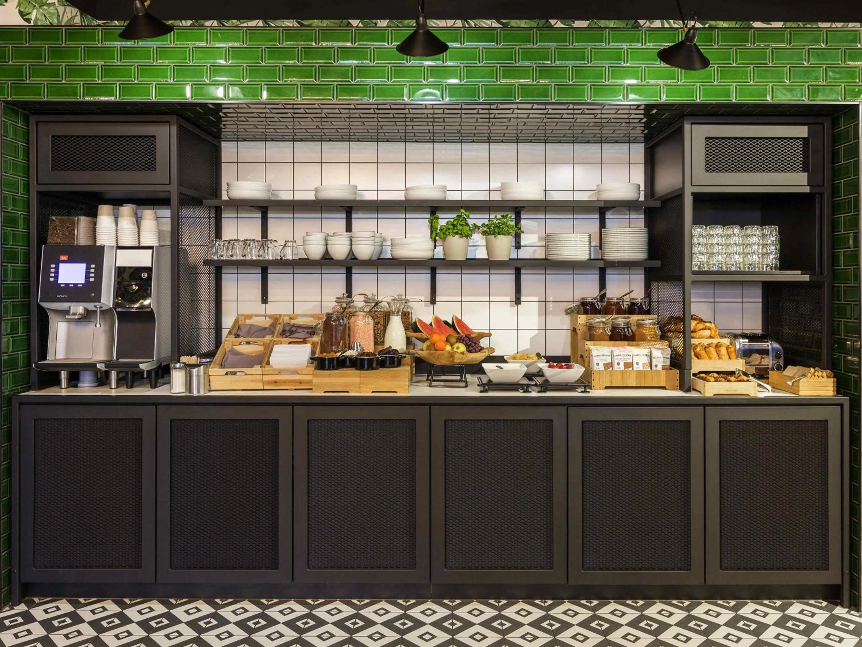 Breakfast in ibis Styles Amsterdam Airport