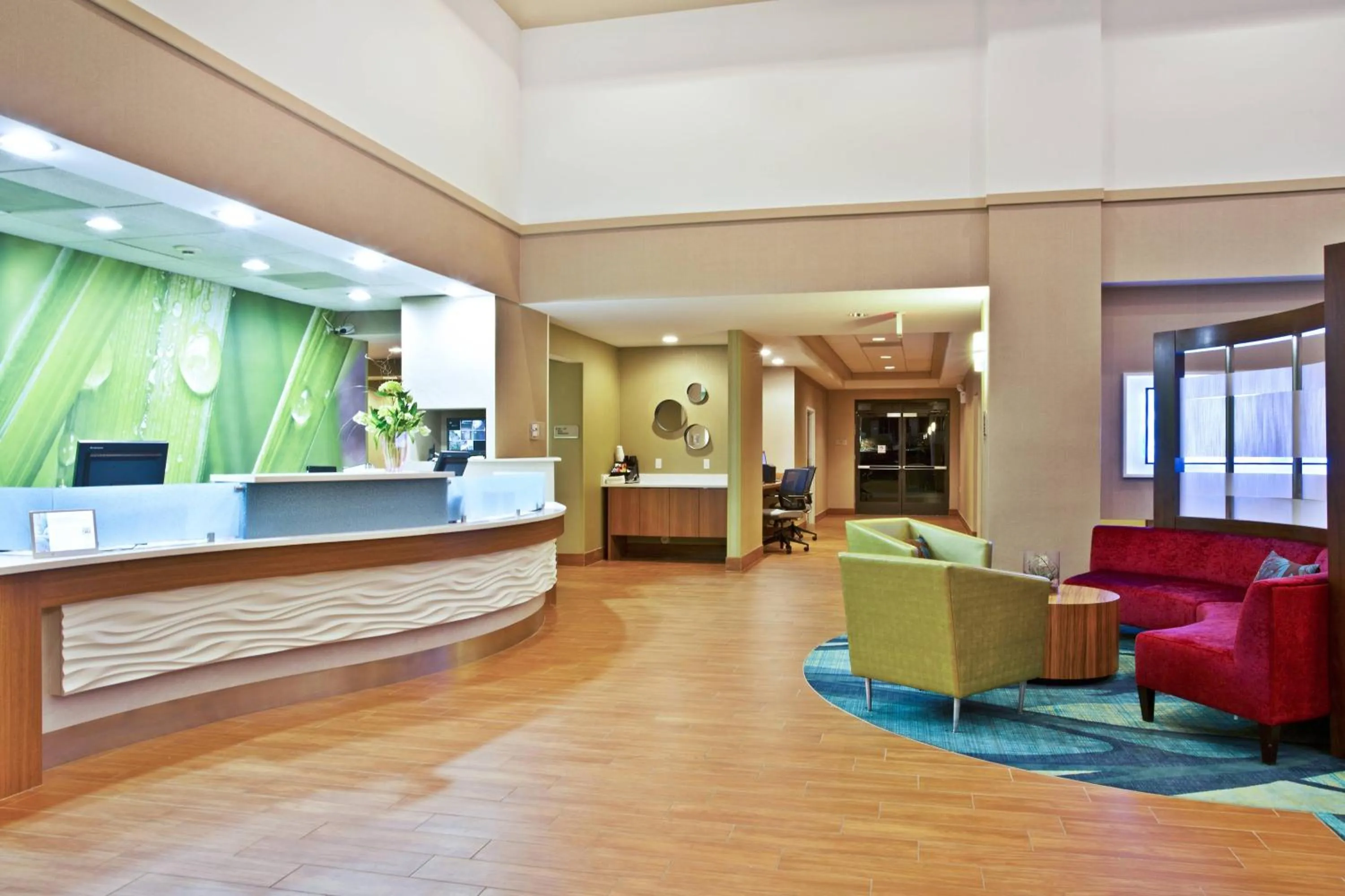 Lobby or reception in SpringHill Suites by Marriott Chicago Naperville Warrenville