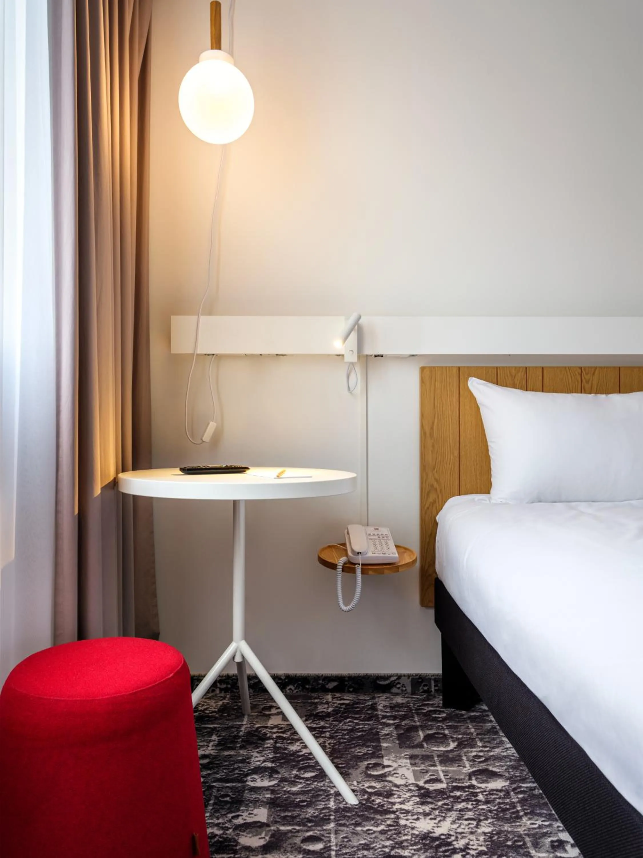 furniture, Bed in Hotel Ibis Krakow Centrum