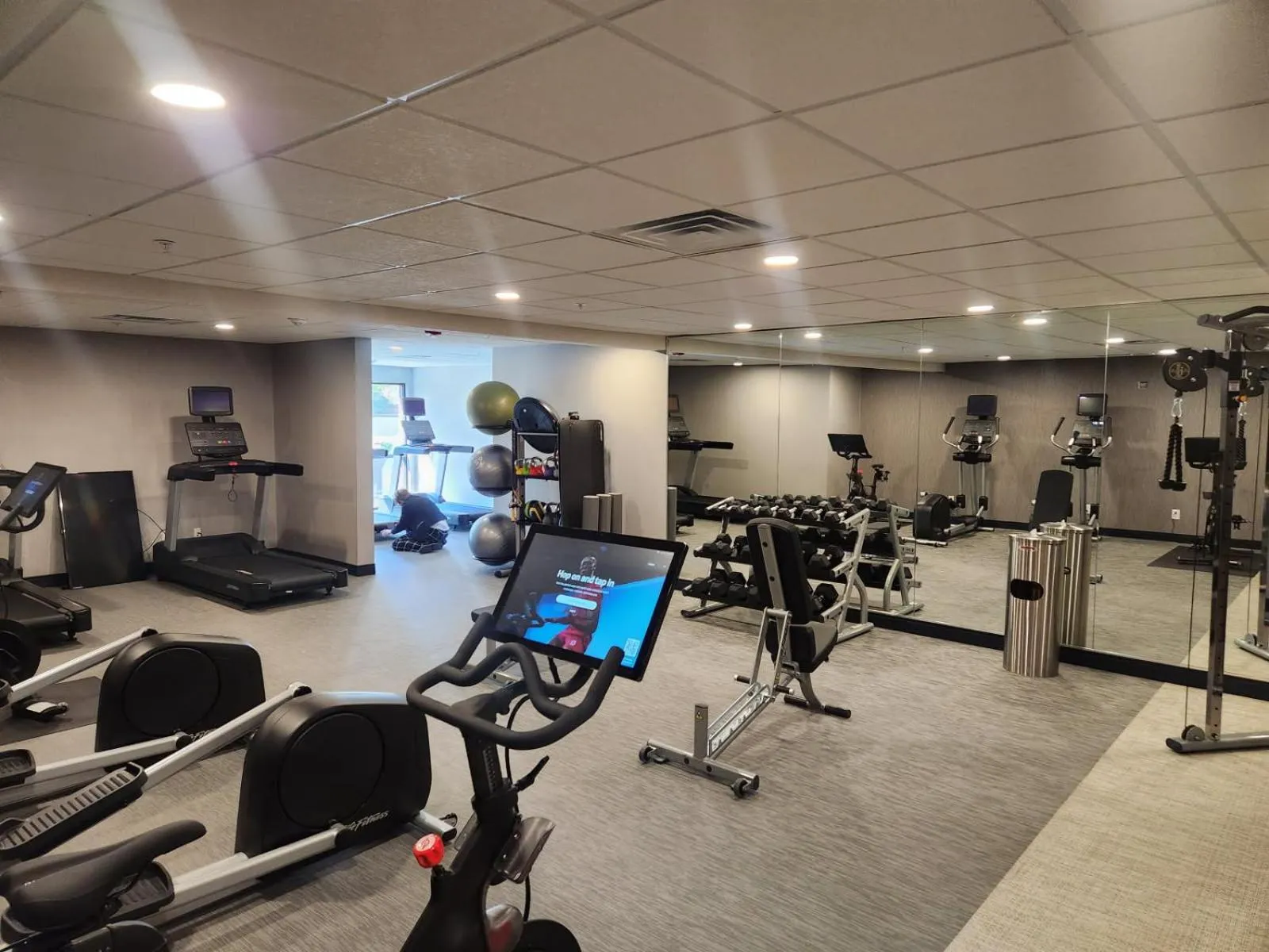Fitness centre/facilities in Courtyard Houston The Woodlands