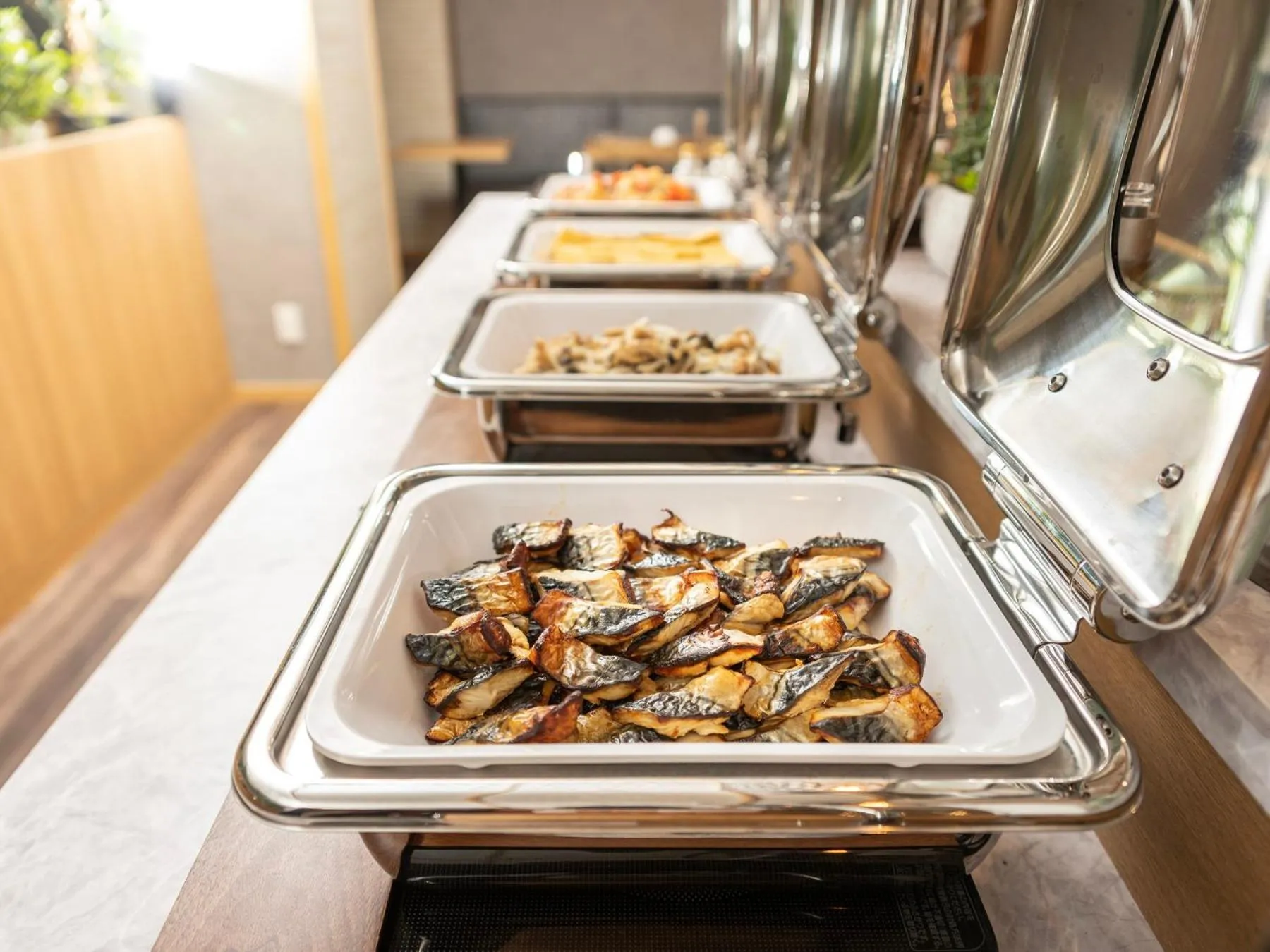 Breakfast in Super Hotel Yamaguchi Yuda Onsen