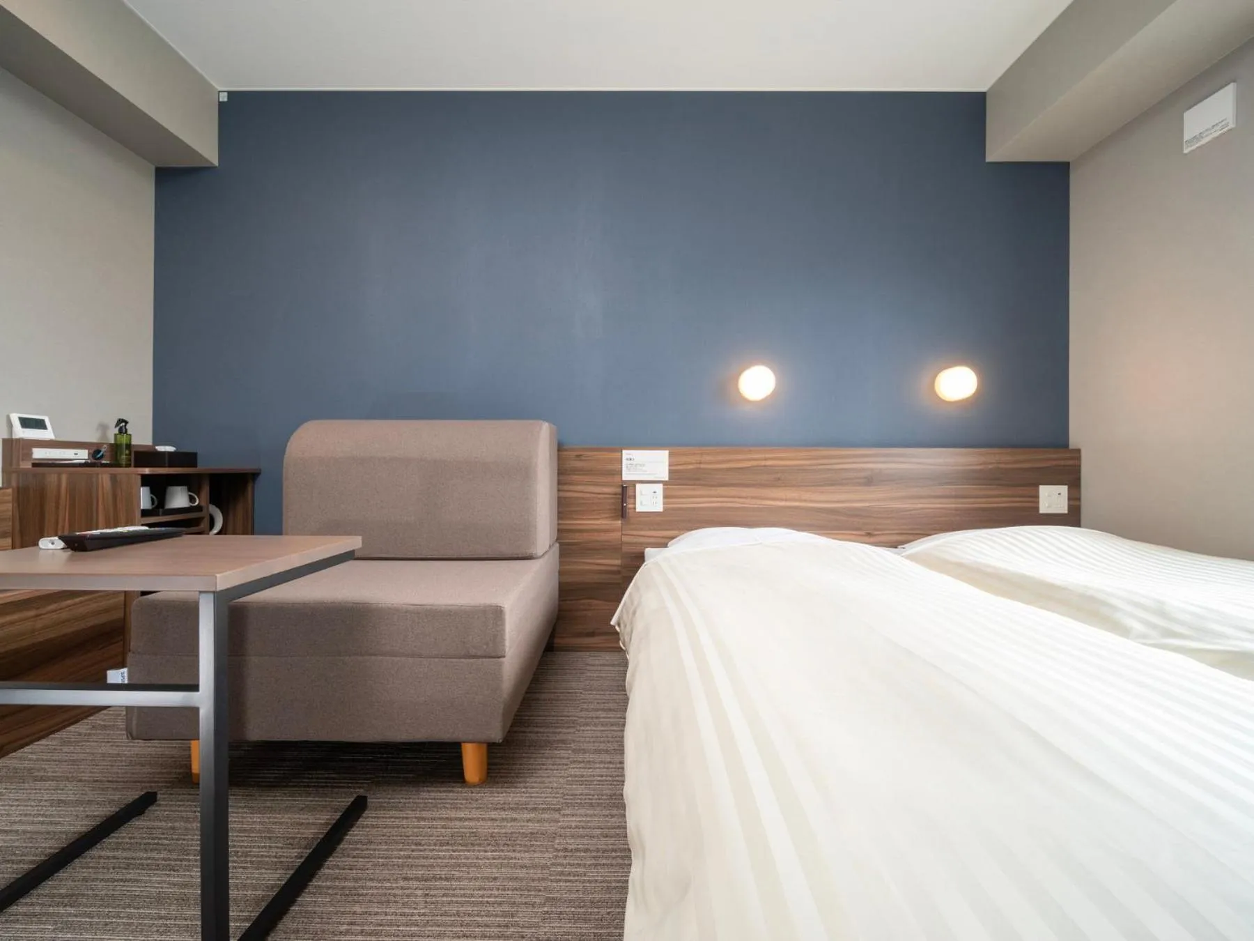 Photo of the whole room, Bed in Super Hotel Yamaguchi Yuda Onsen