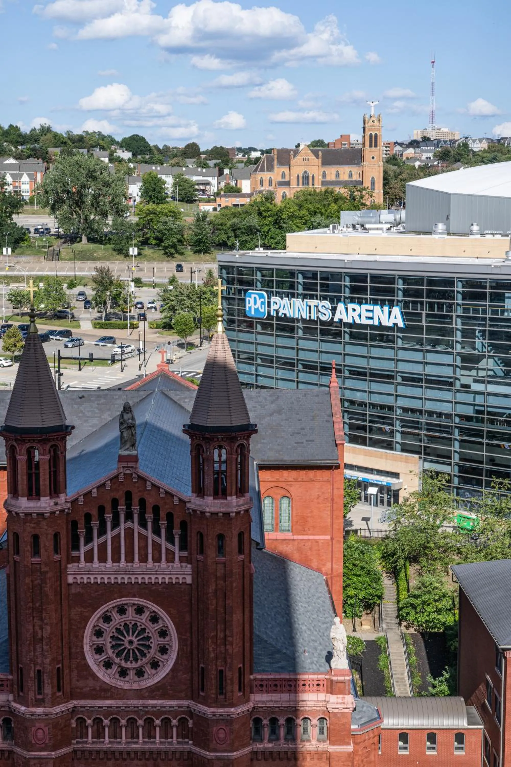 Landmark view in Pittsburgh Marriott City Center