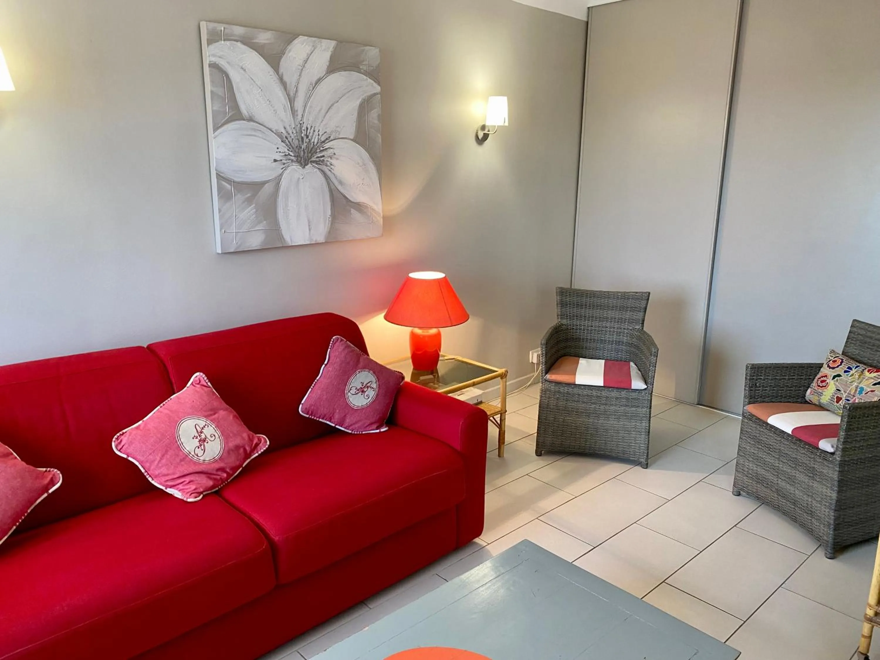 Living room in Appartement Front de Mer