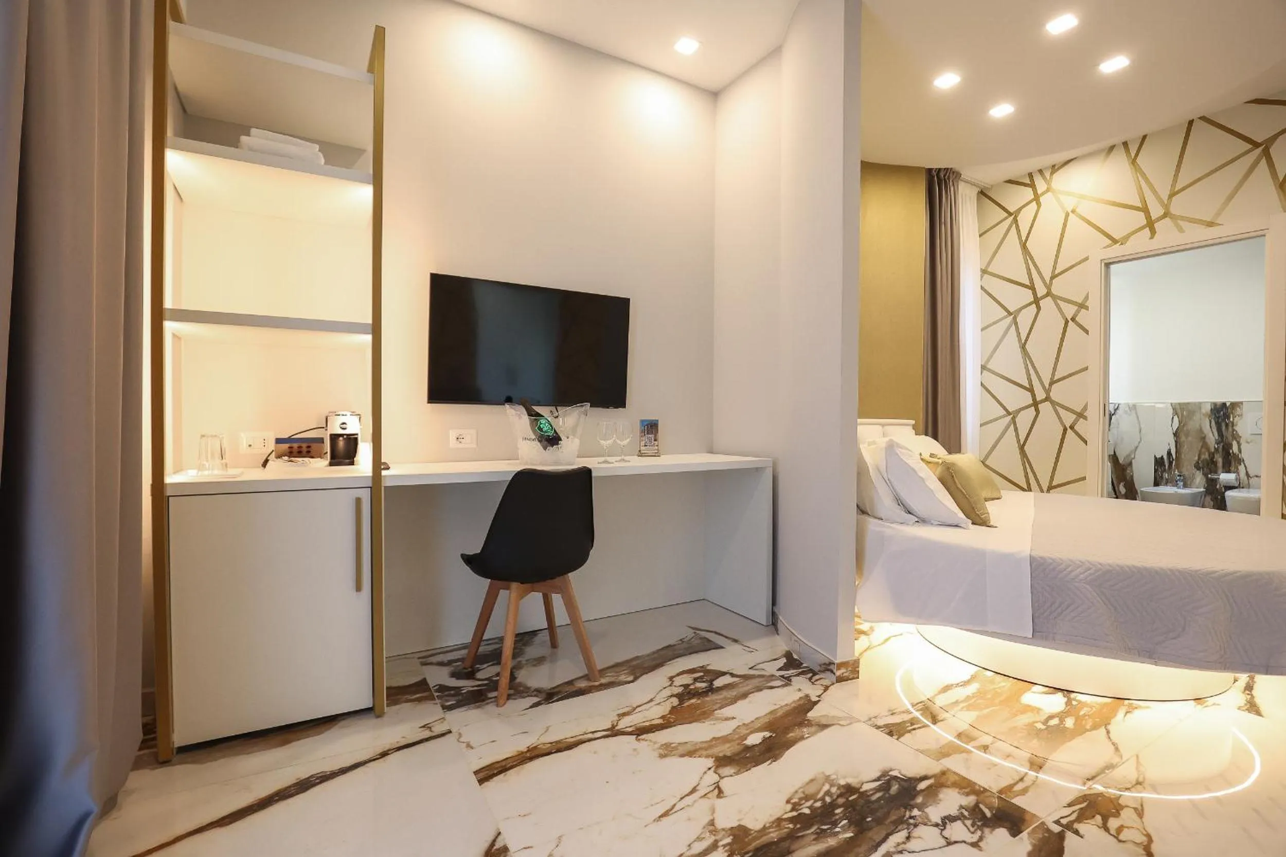 Bed in Hotel Cenisio