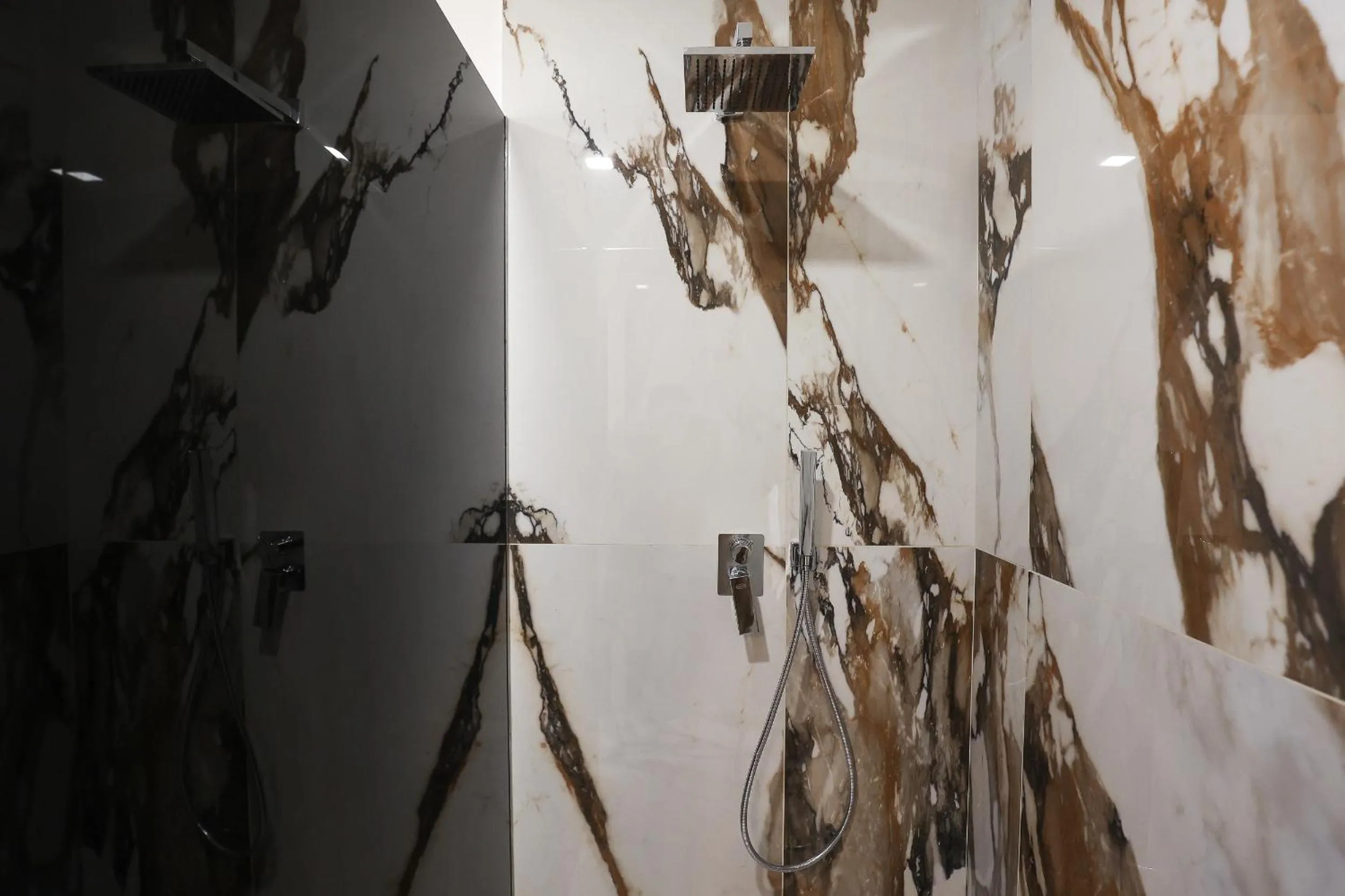 Shower in Hotel Cenisio