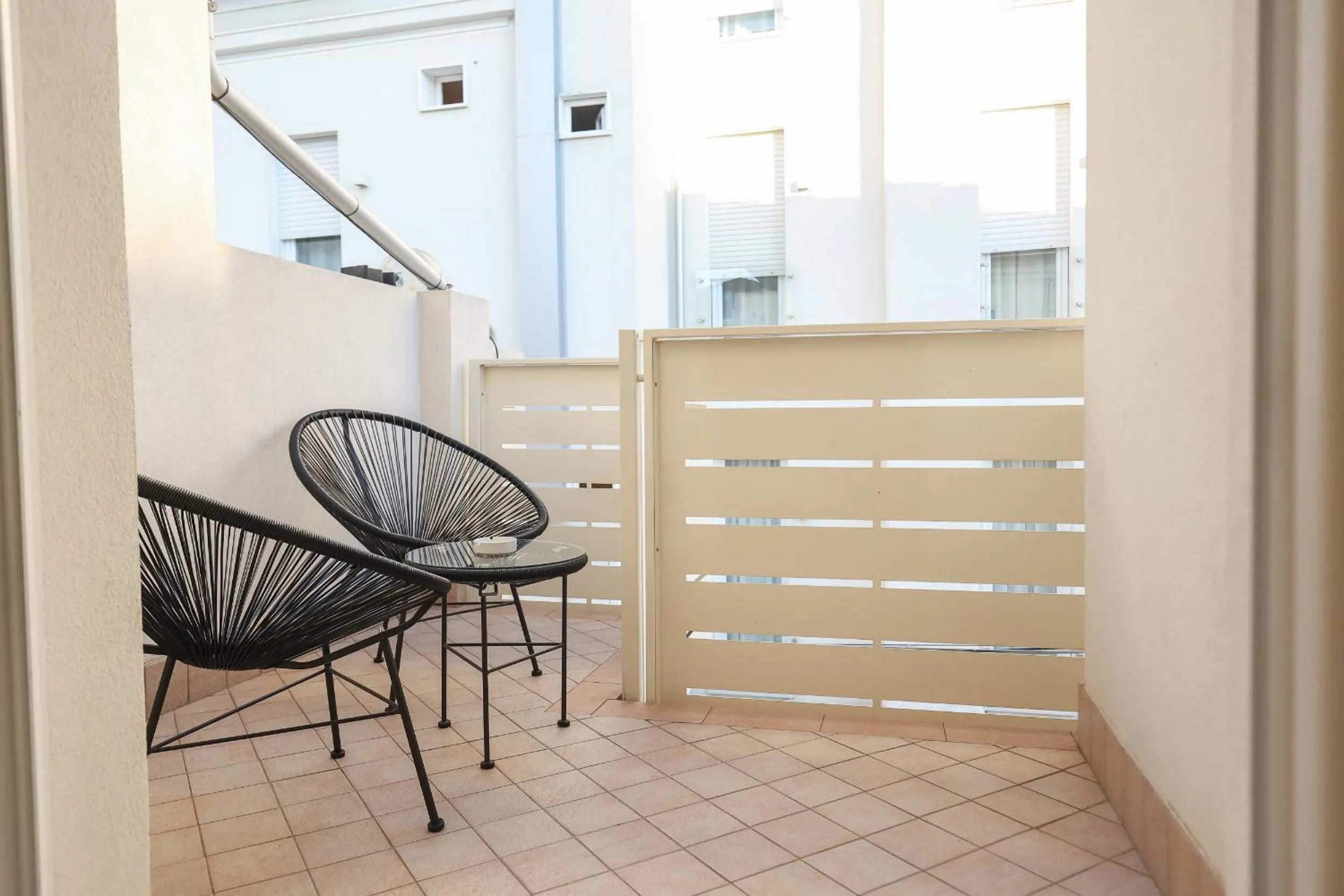 Balcony/Terrace in Hotel Cenisio