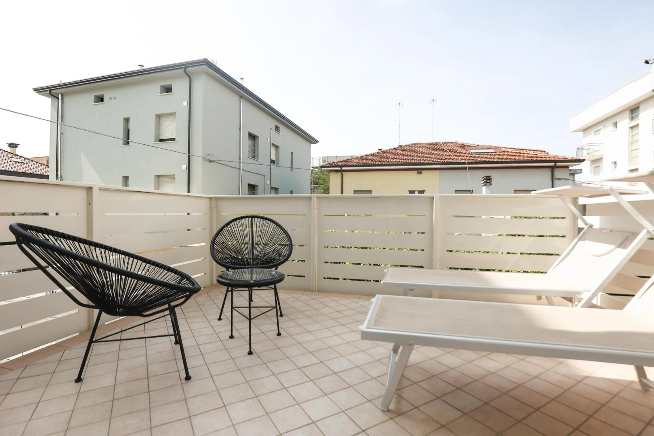 Balcony/Terrace in Hotel Cenisio