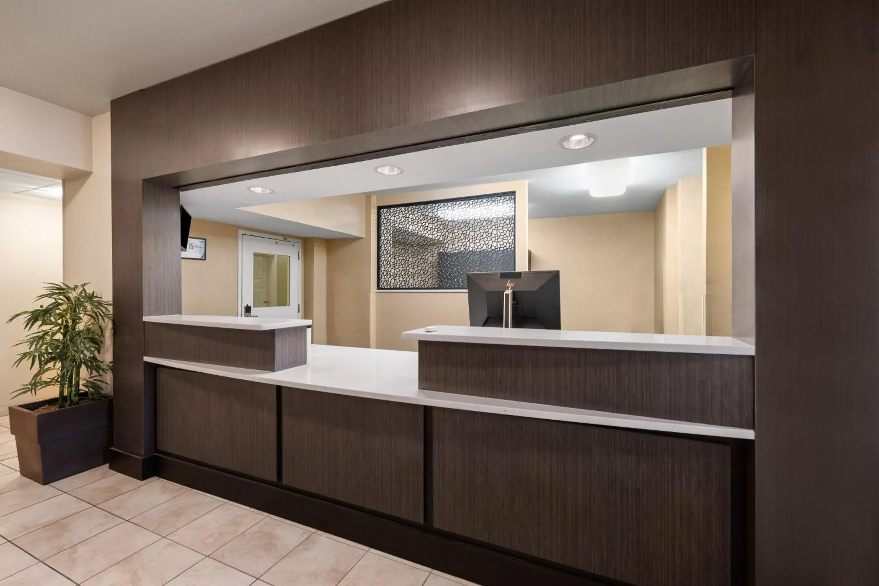 Lobby or reception in Candlewood Suites Bismarck Lobby or reception in Candlewood Suites Bismarck