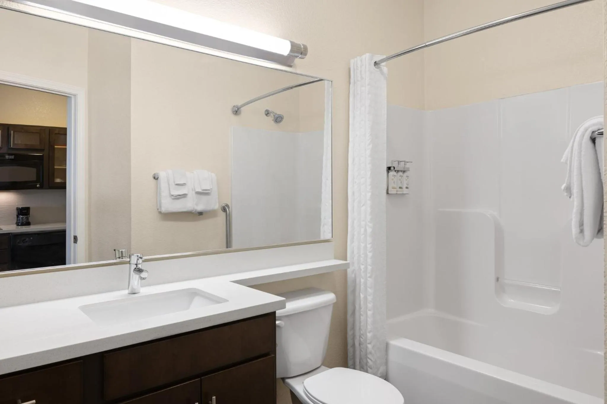 Photo of the whole room in Candlewood Suites Bismarck