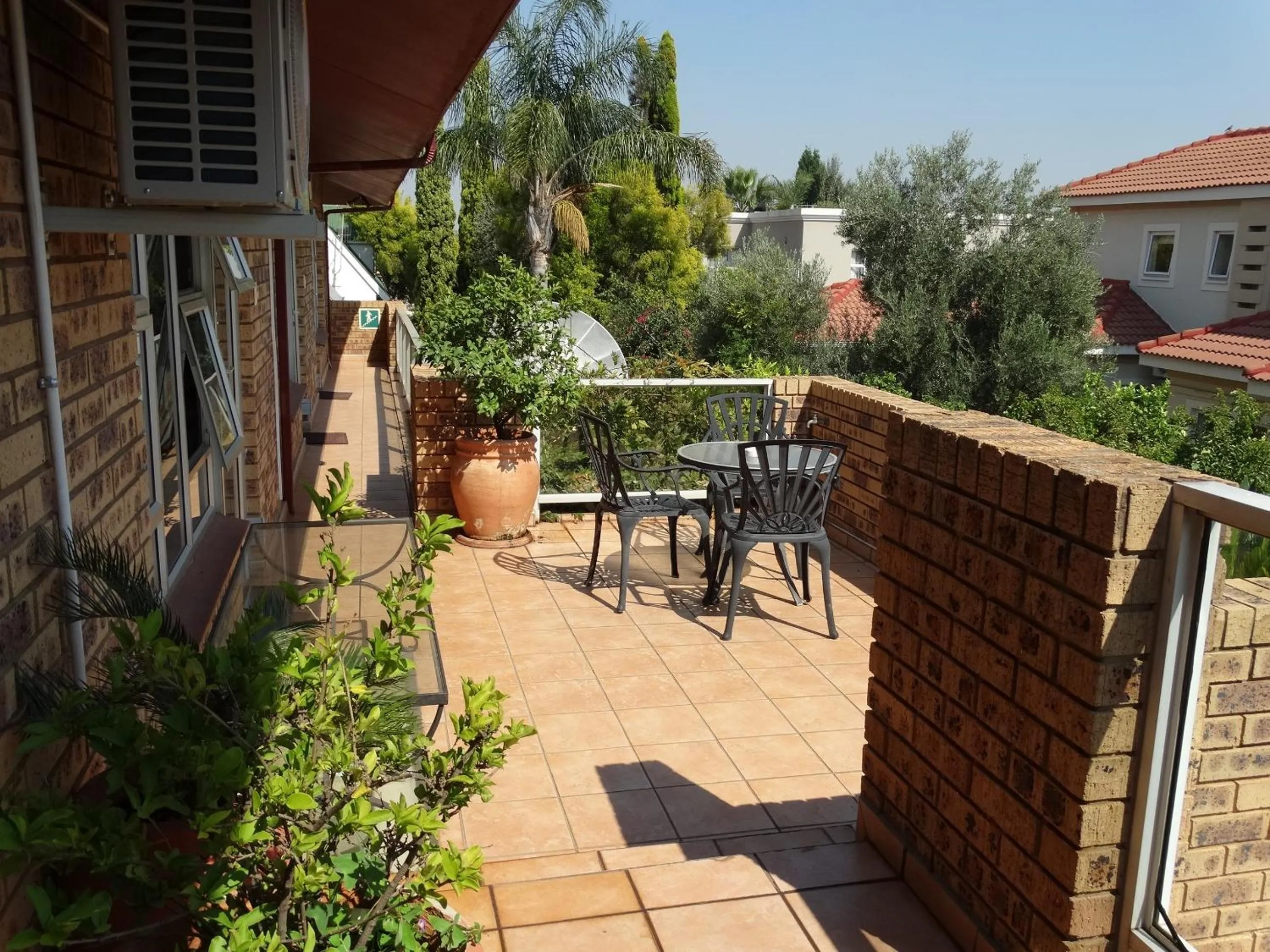 Patio in The Monte Carlo