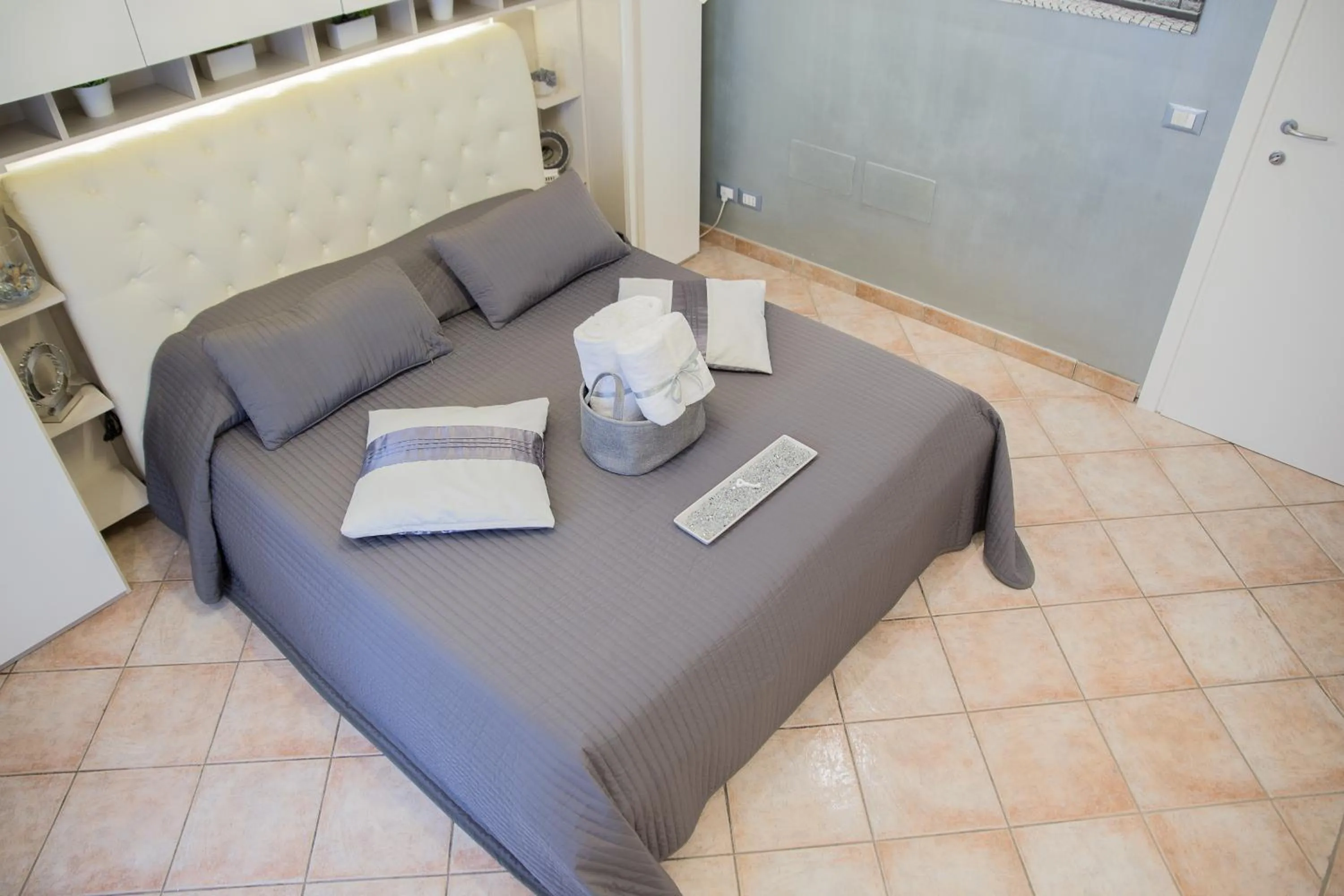 Bedroom, Bed in Villa Erasi