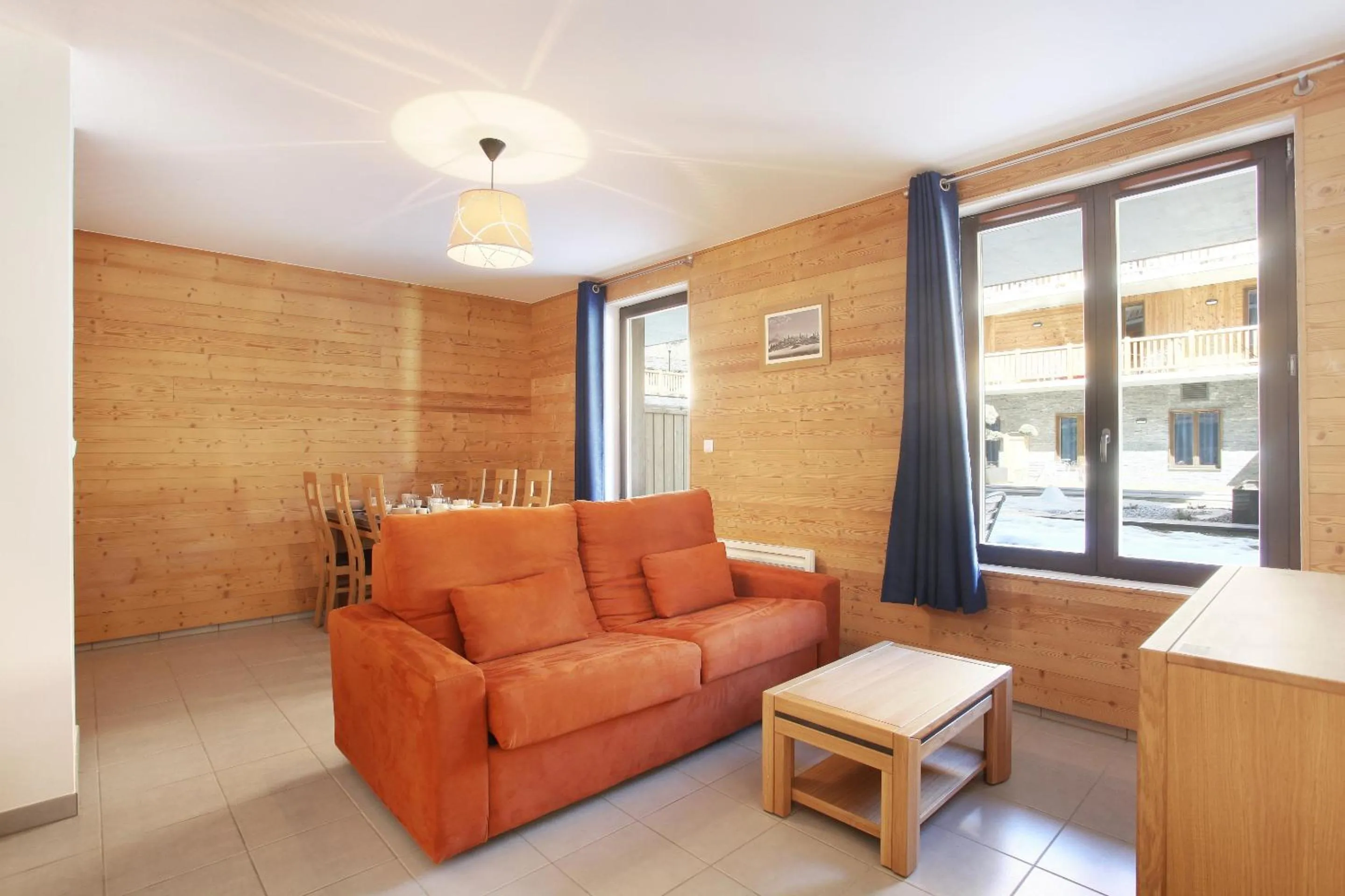 Seating area in Résidence et Spa Odalys Mendi Alde