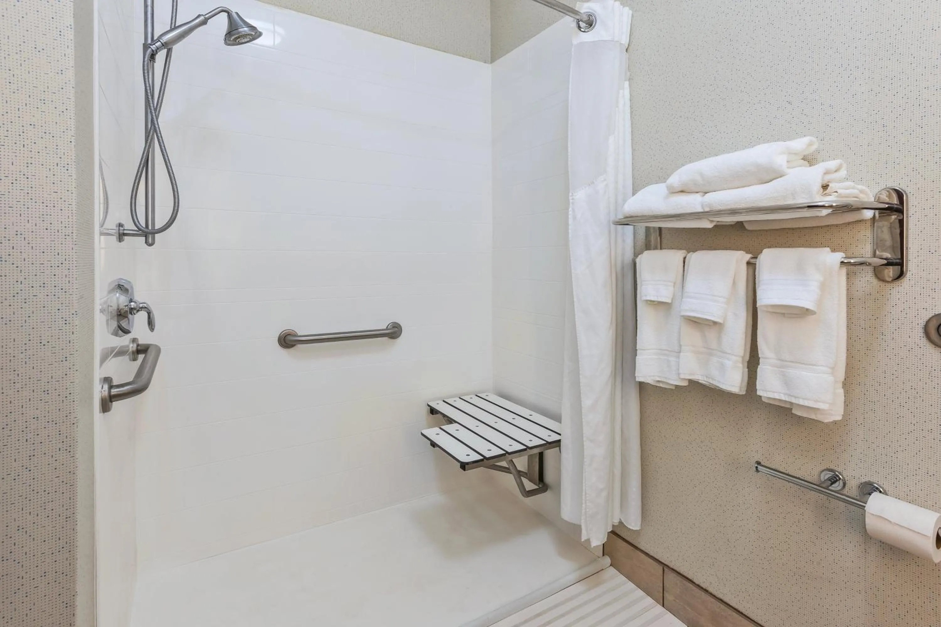 Bathroom in Holiday Inn Express Hotel & Suites Cleveland-Richfield by IHG