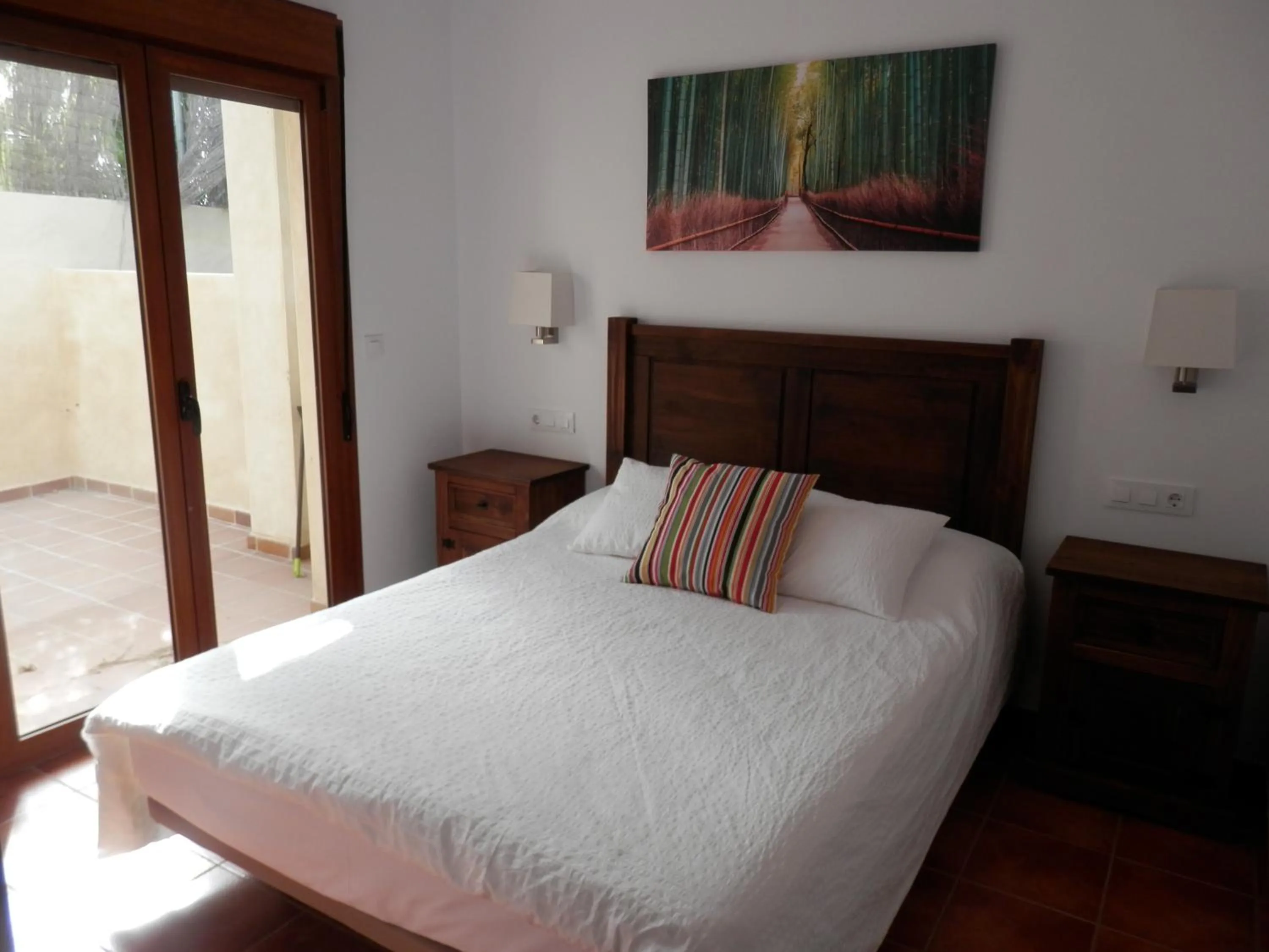 Bed in Alojamiento Mesón el Pozuelo