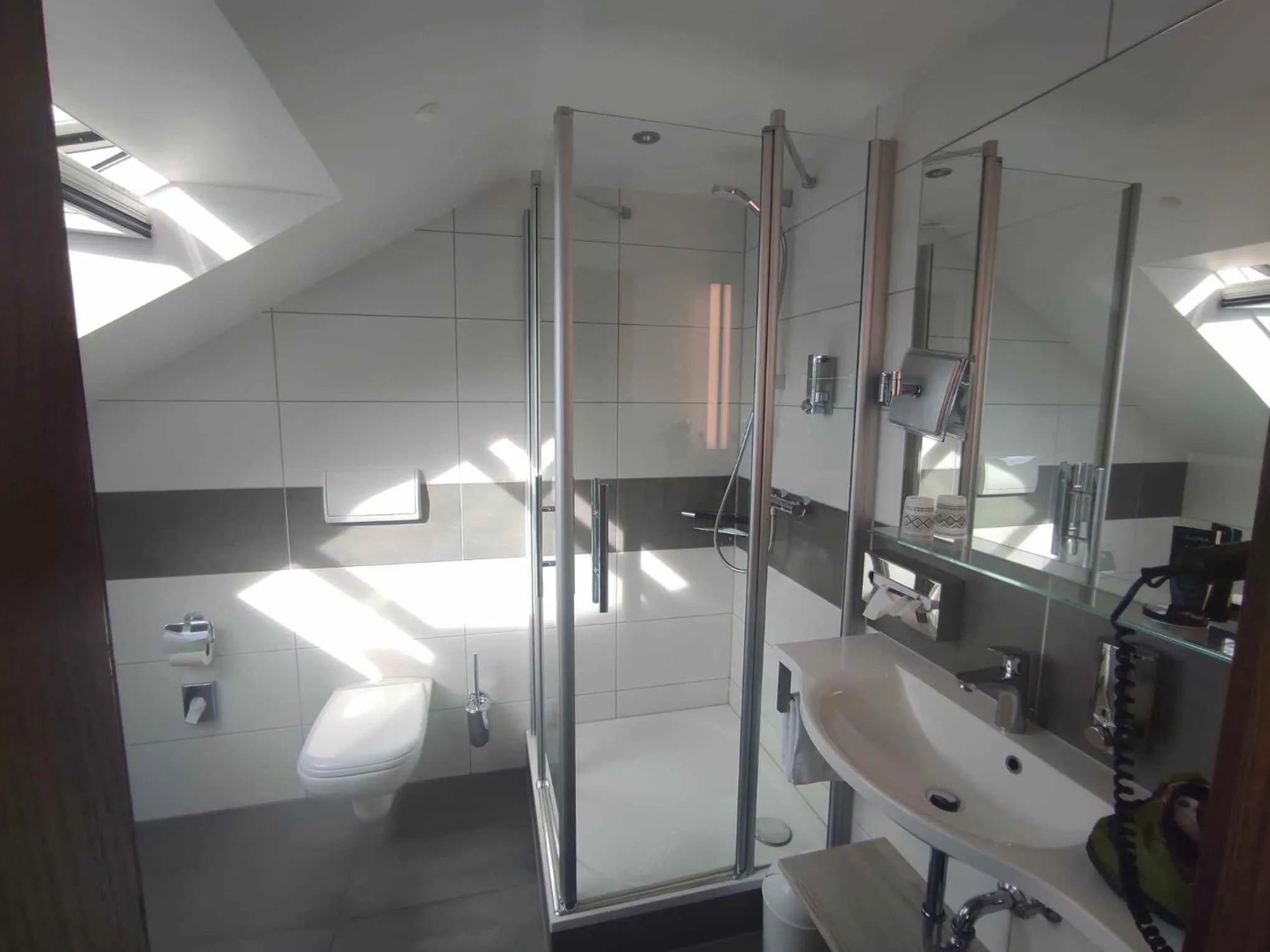 Bathroom in Hotel Grüner Baum