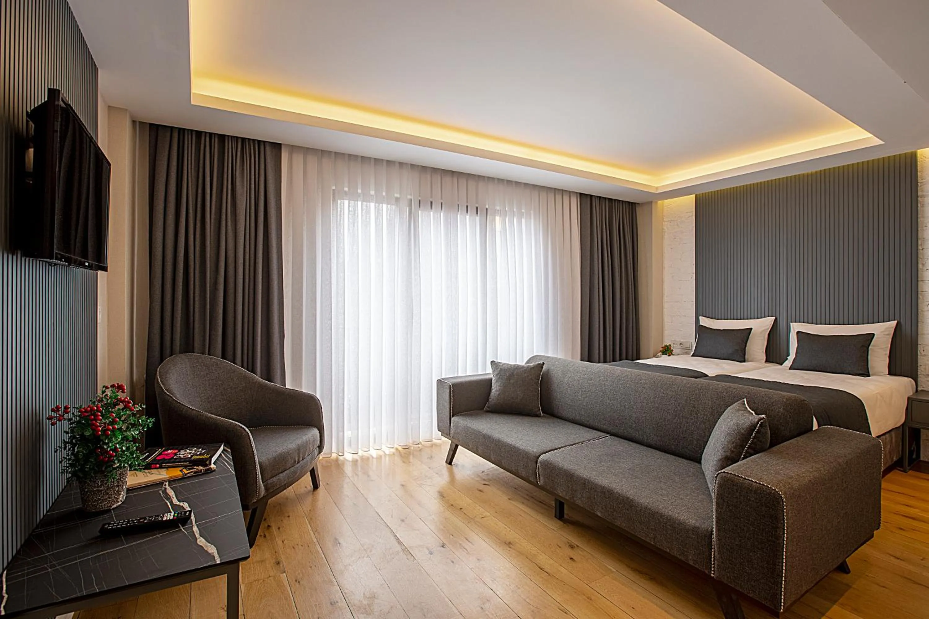 Bed in Moss Suites Hotel