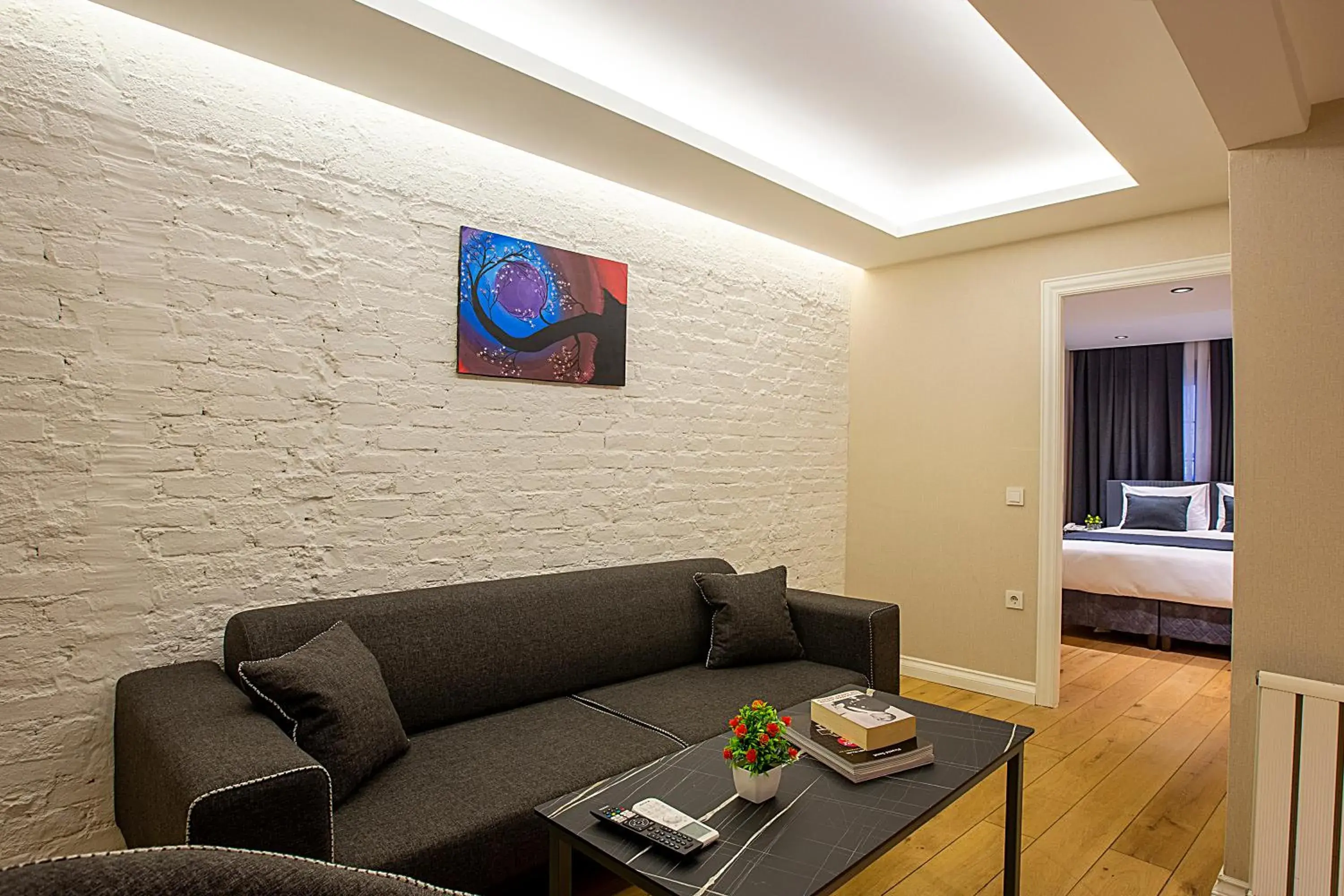 Living room in Moss Suites Hotel Living room in Moss Suites Hotel