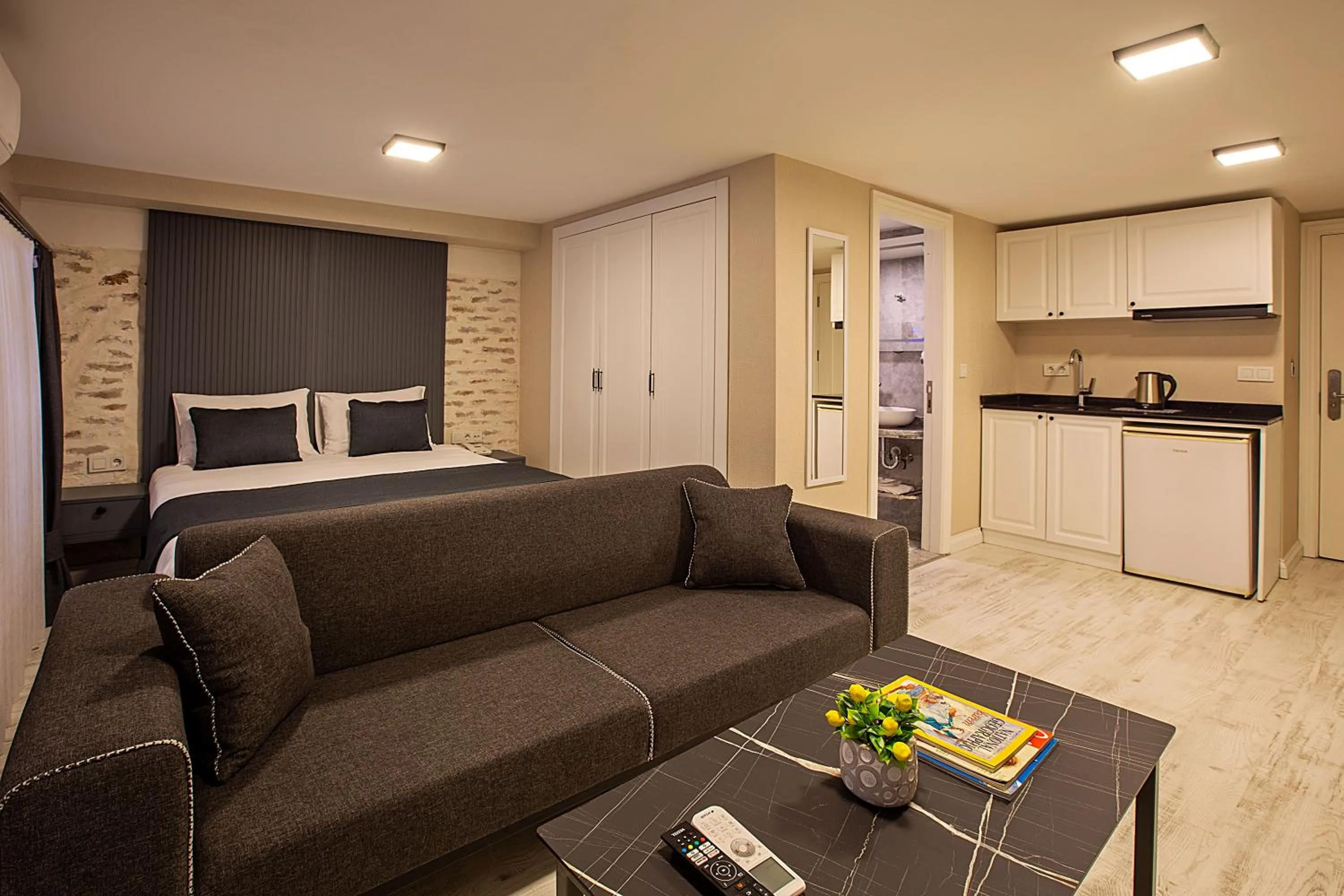 Bed in Moss Suites Hotel