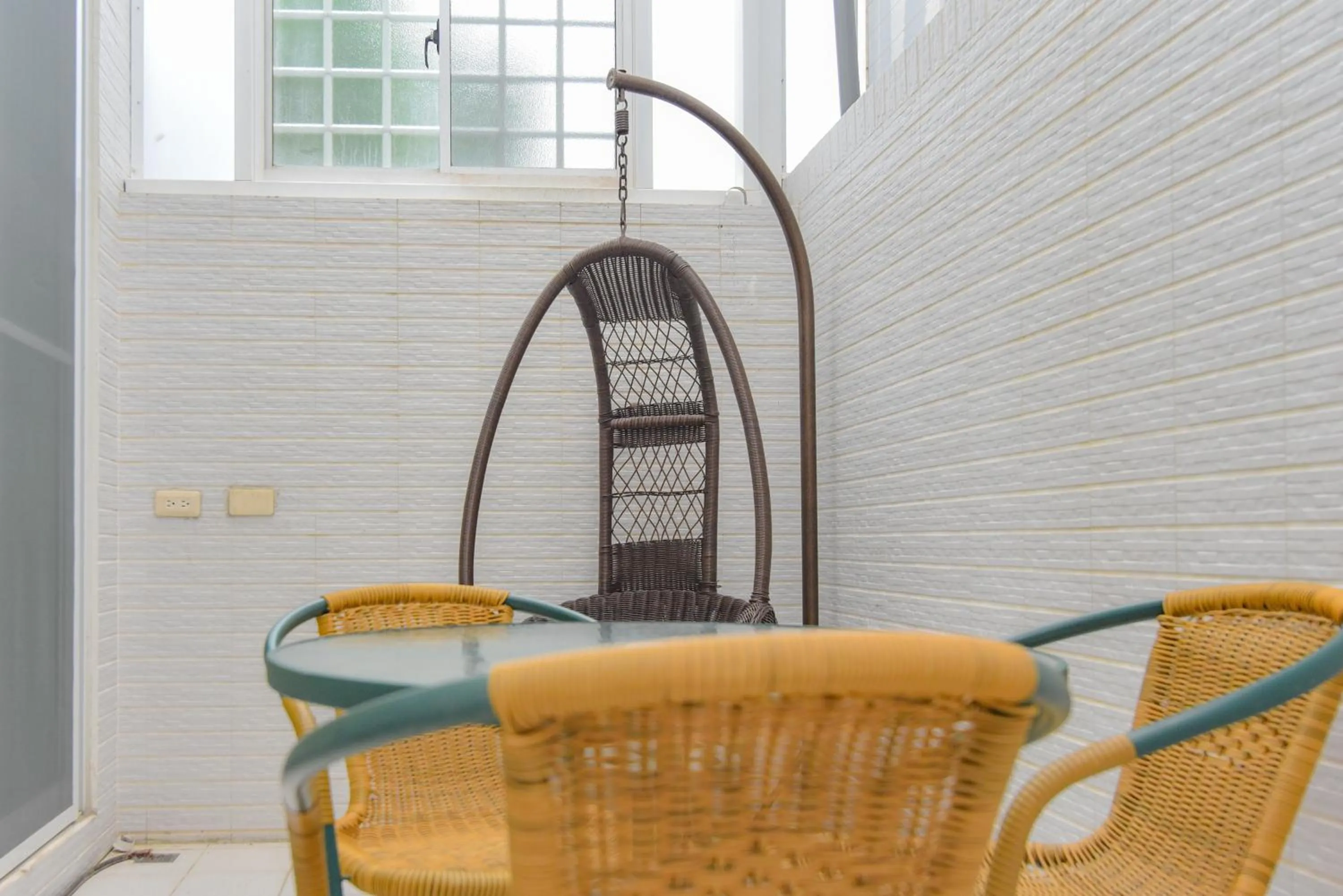 Balcony/Terrace in Siang Jhan B&B