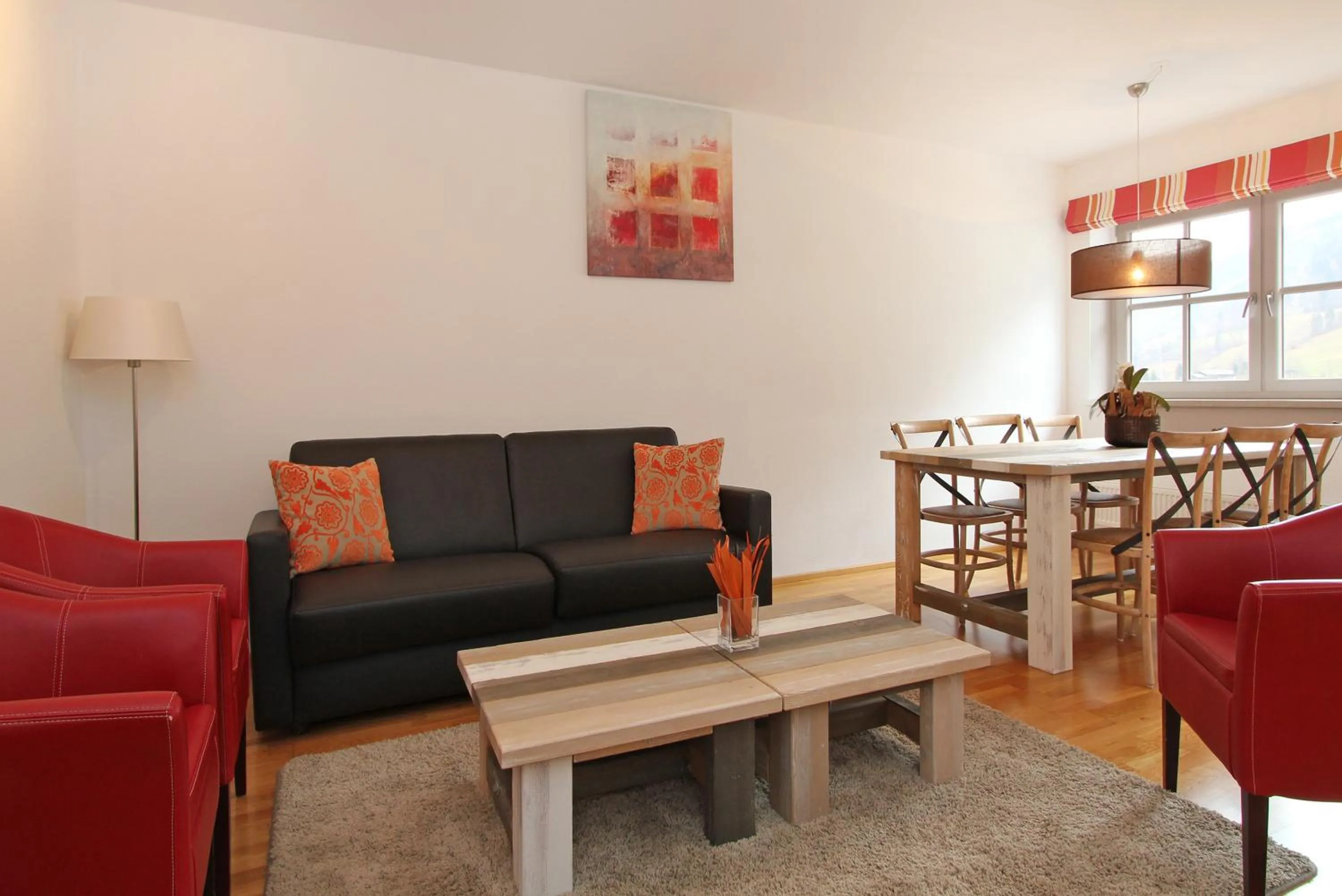 Living room in Alpine Resort by Alpin Rentals