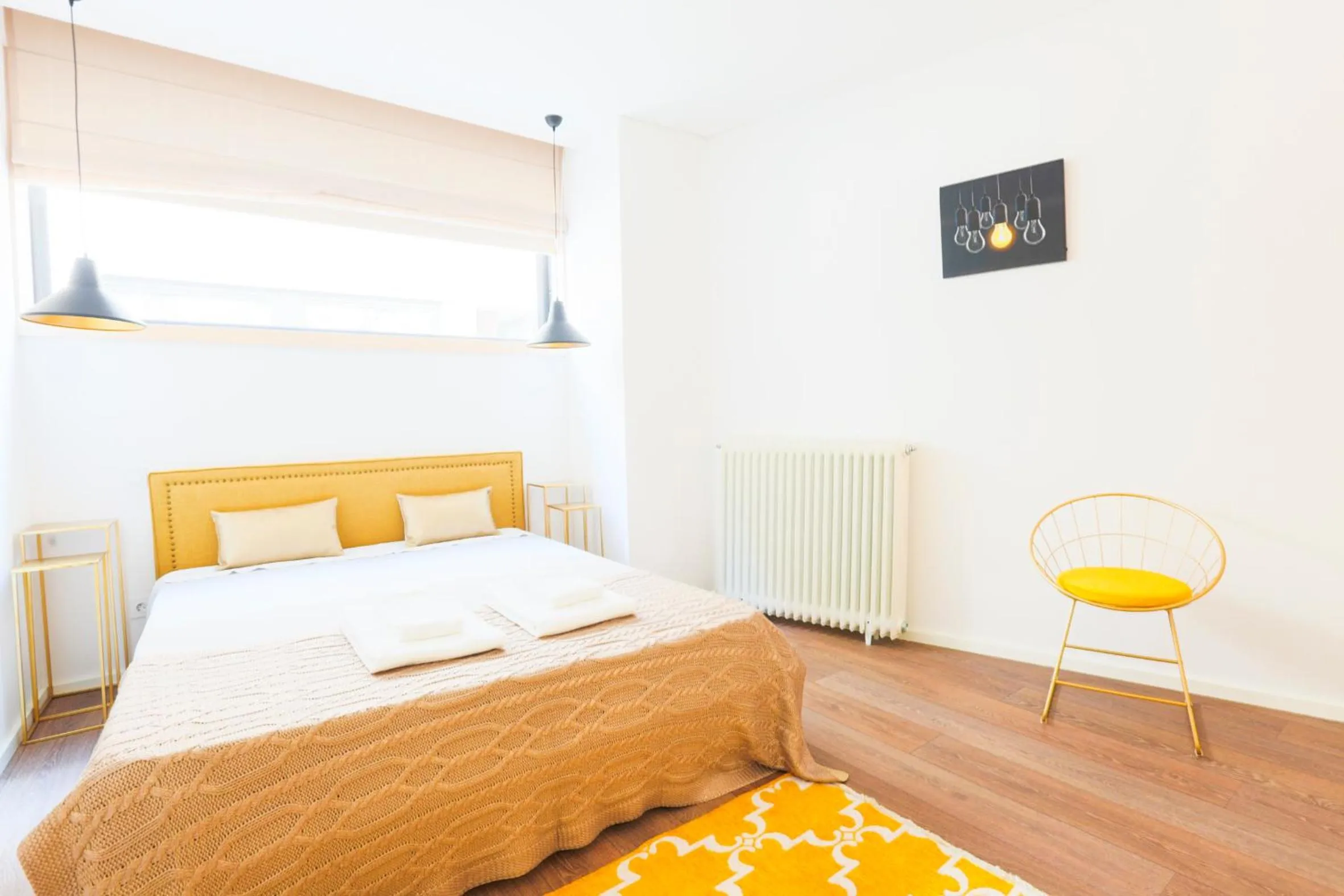 Bedroom, Bed in Charm Palace Porto