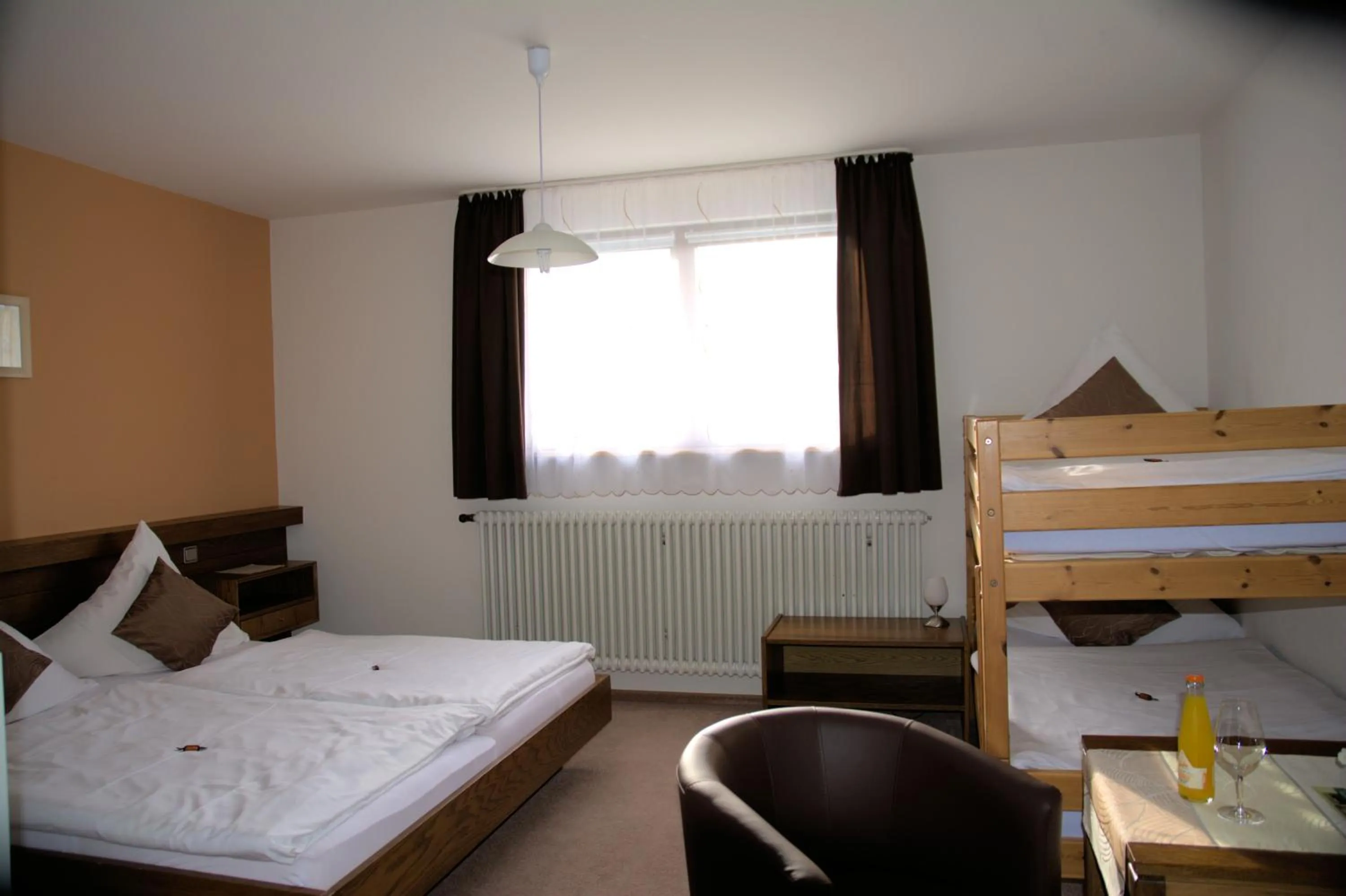 Bedroom, Bed in Gasthaus Finken