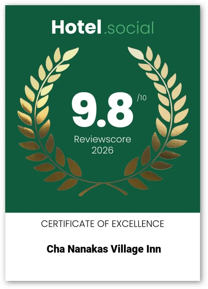 Certificate/Award in CHA Nanakas Village Inn