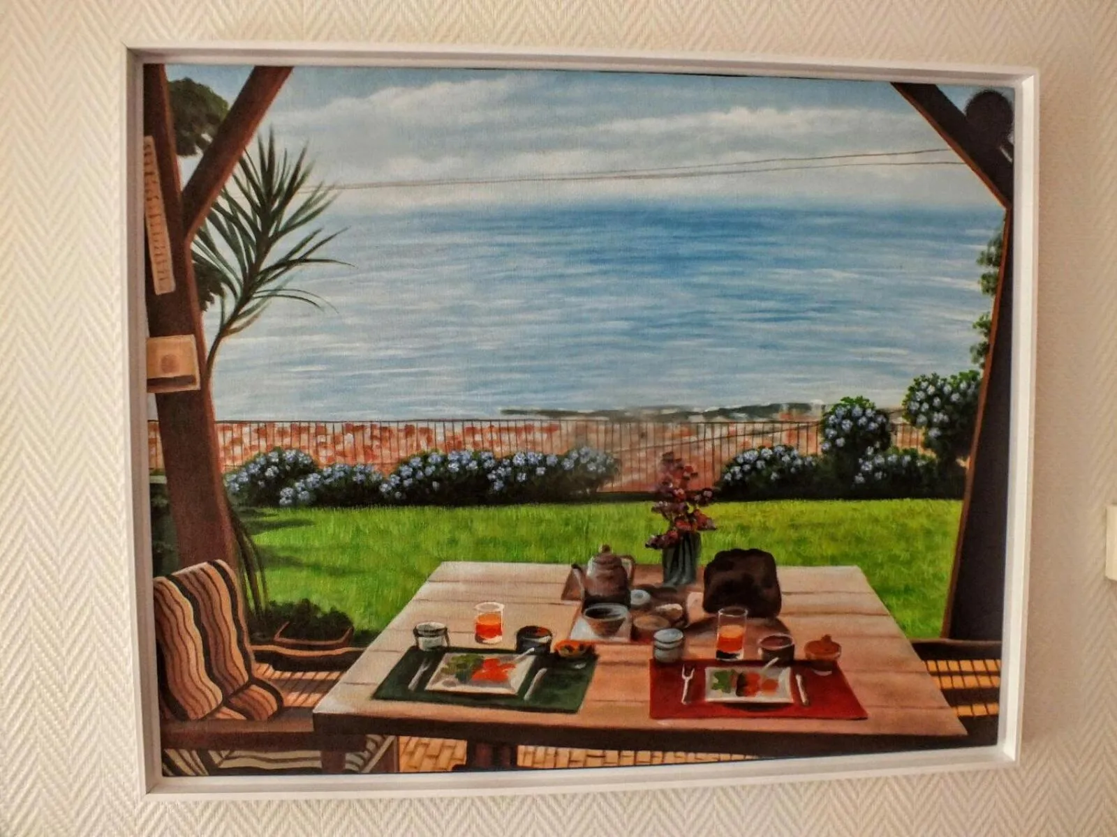 Decorative detail in La Chambre de Ker Briac