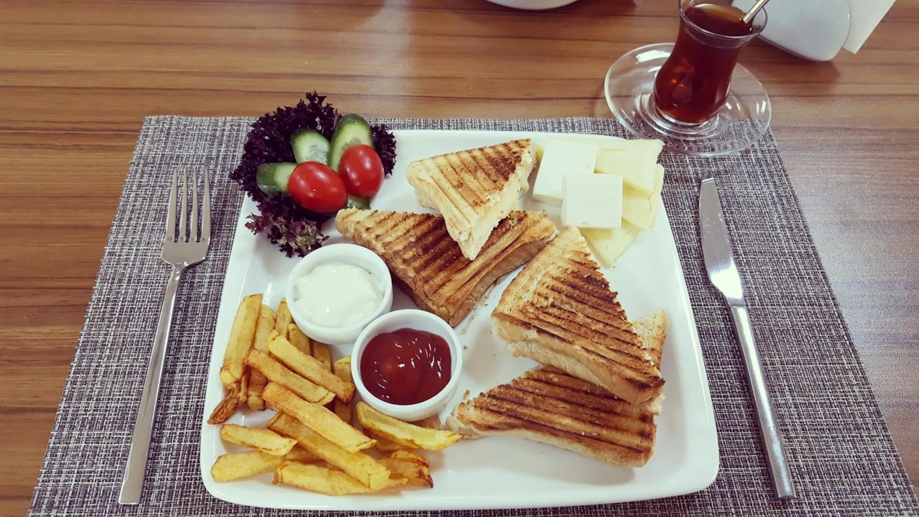 Food close-up in Sivas Sultanşehir Uygulama Oteli