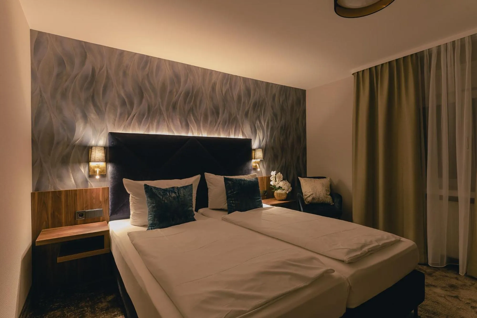 Bed in Hotel & Restaurant Rose