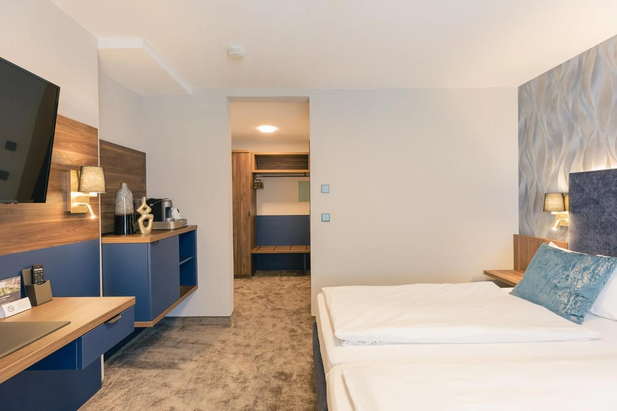 Bed in Hotel & Restaurant Rose