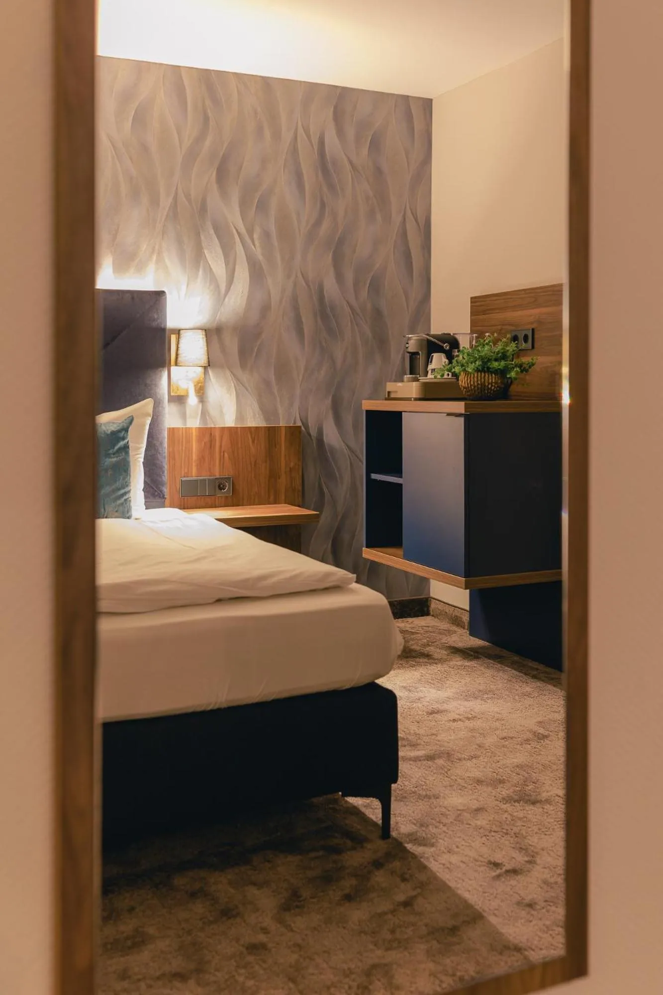 Bed in Hotel & Restaurant Rose