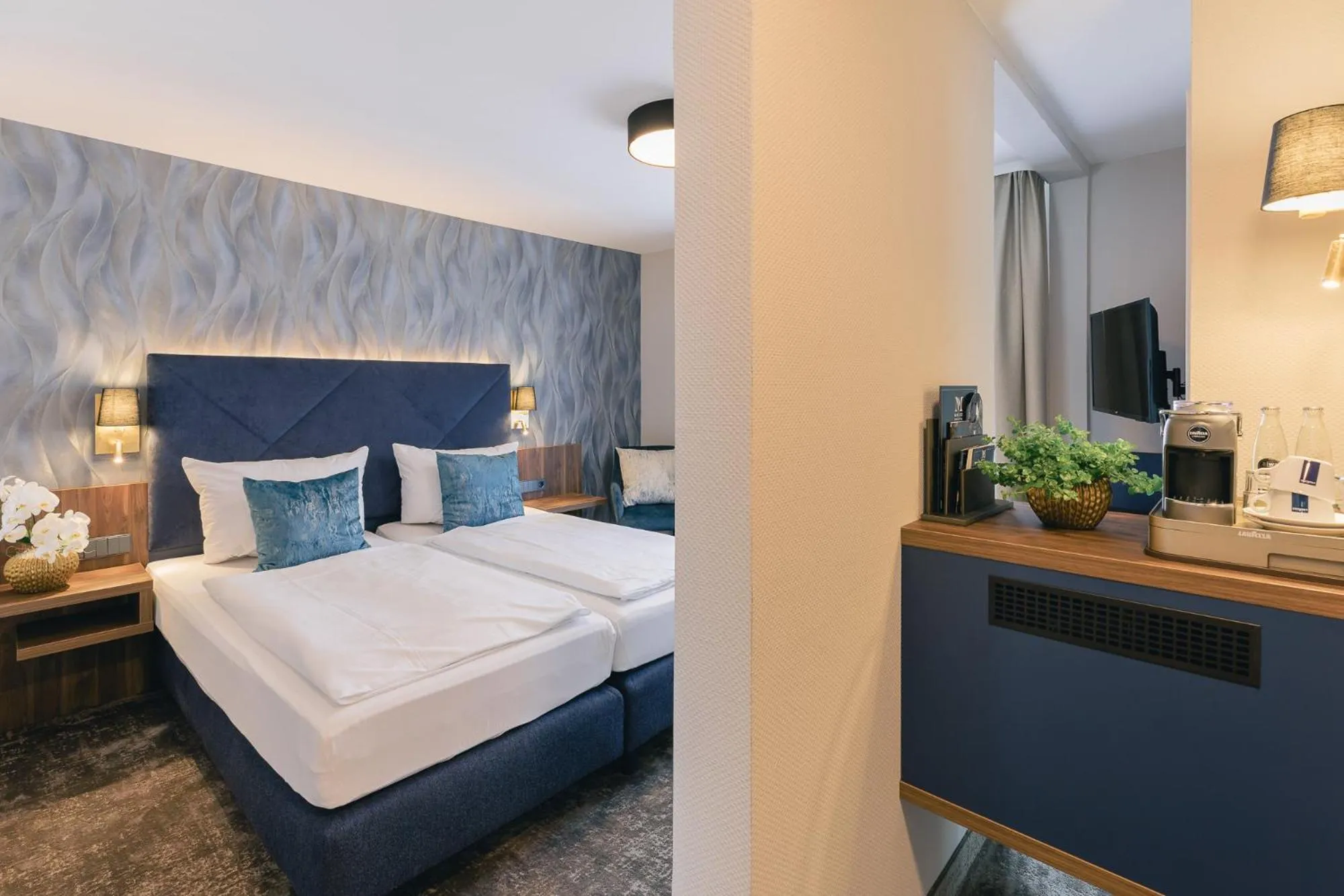 Bed in Hotel & Restaurant Rose