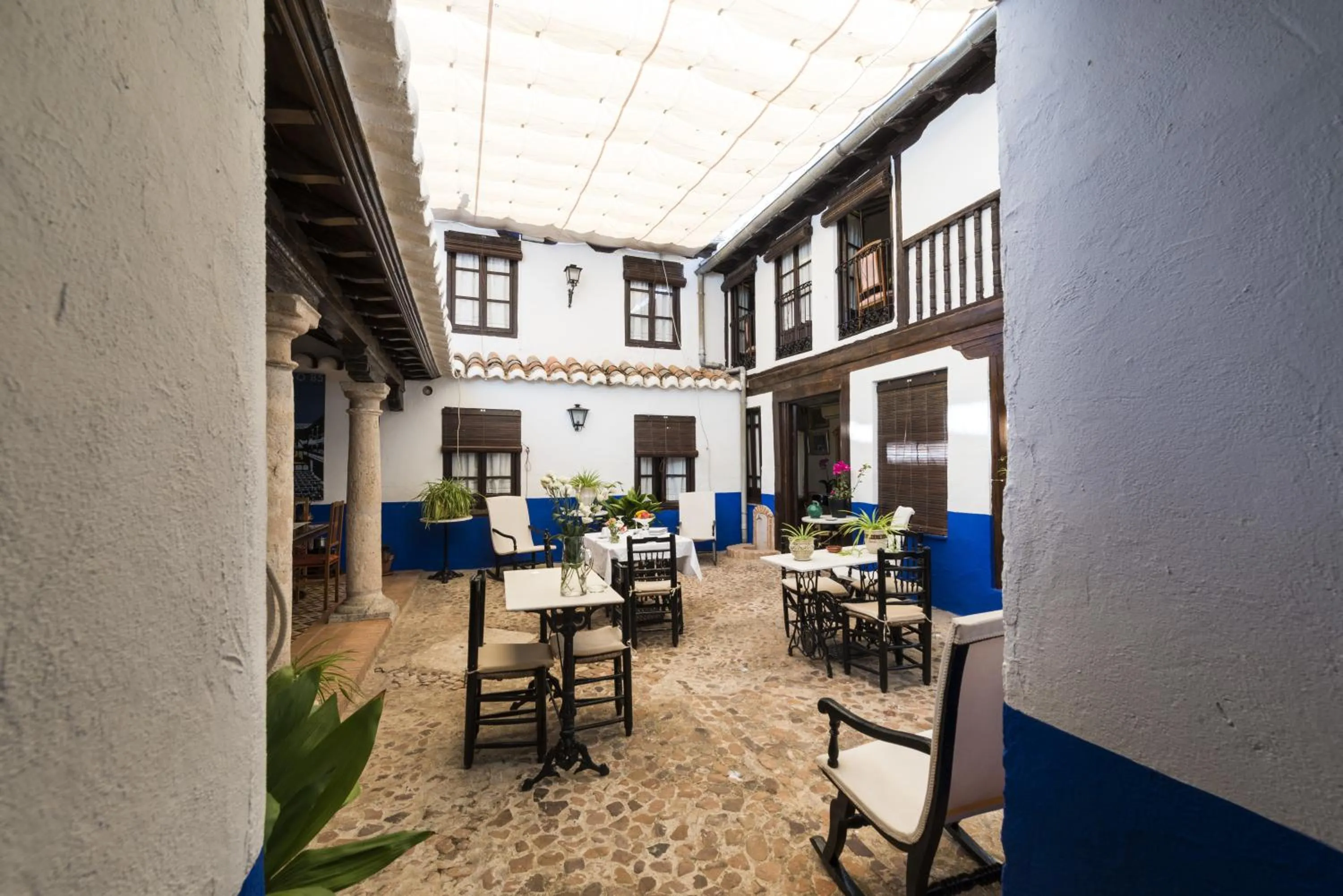 Patio in Hotel Rural Tia Pilar