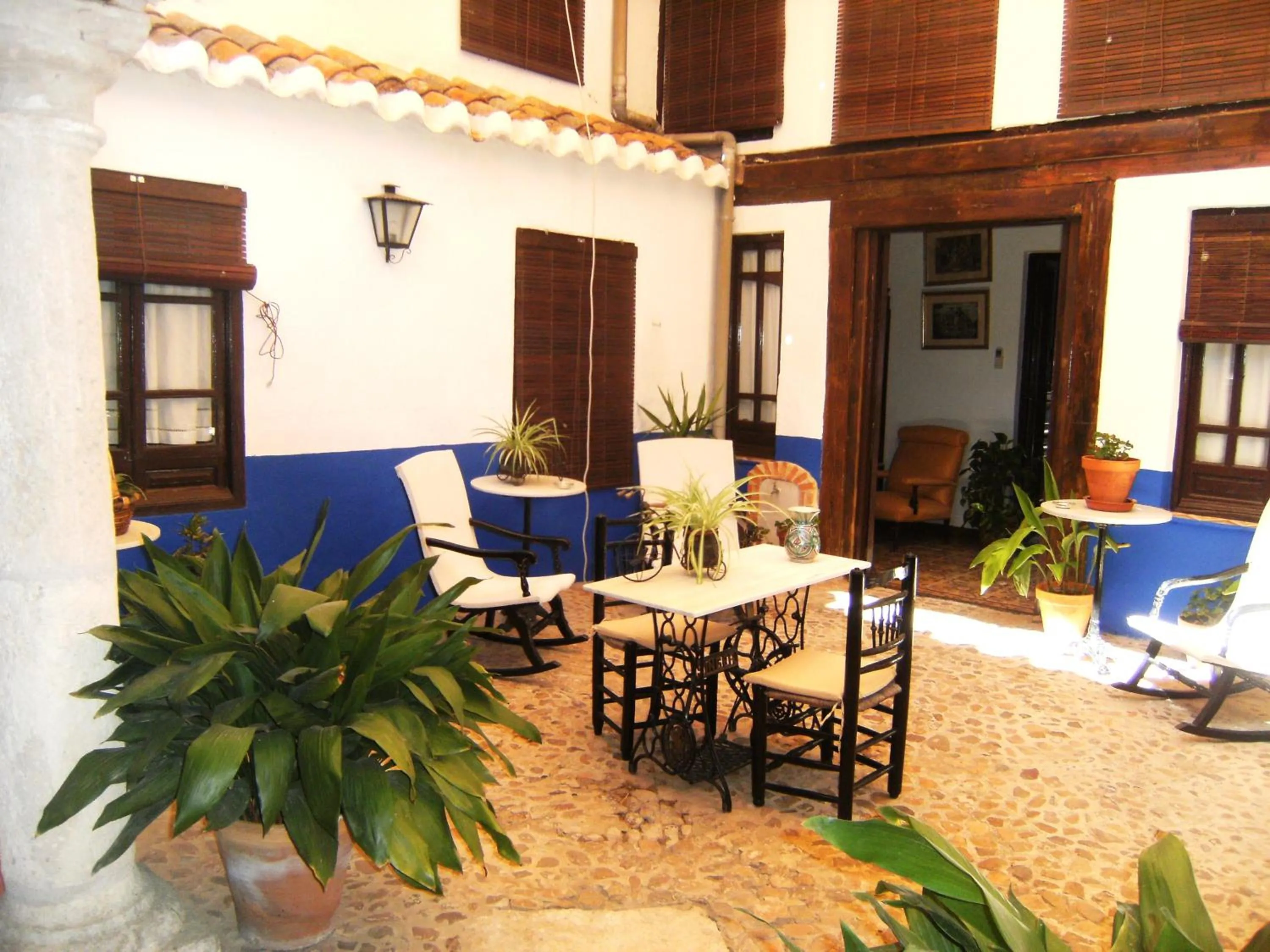 Patio in Hotel Rural Tia Pilar