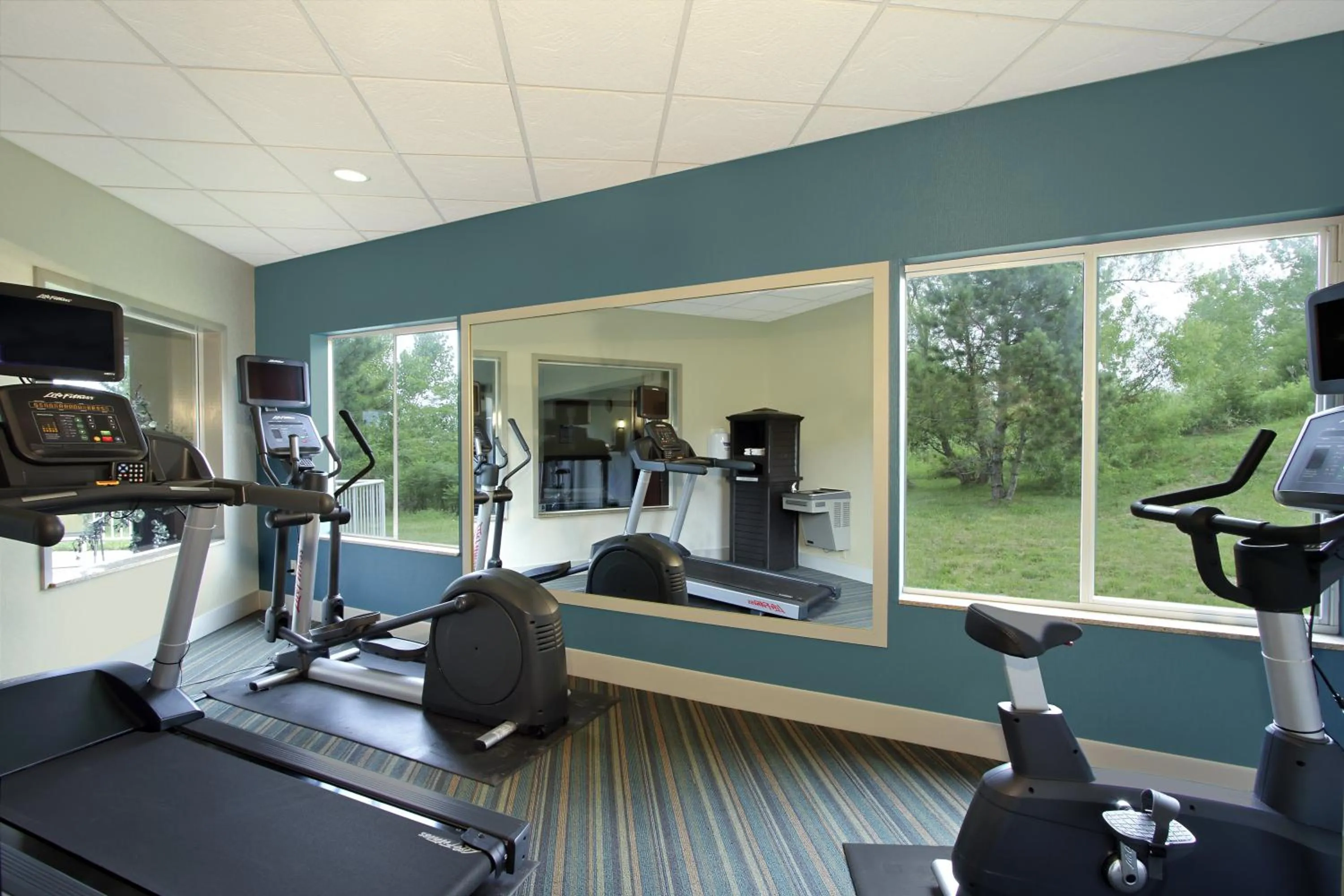 Fitness centre/facilities in Holiday Inn Express Boonville by IHG