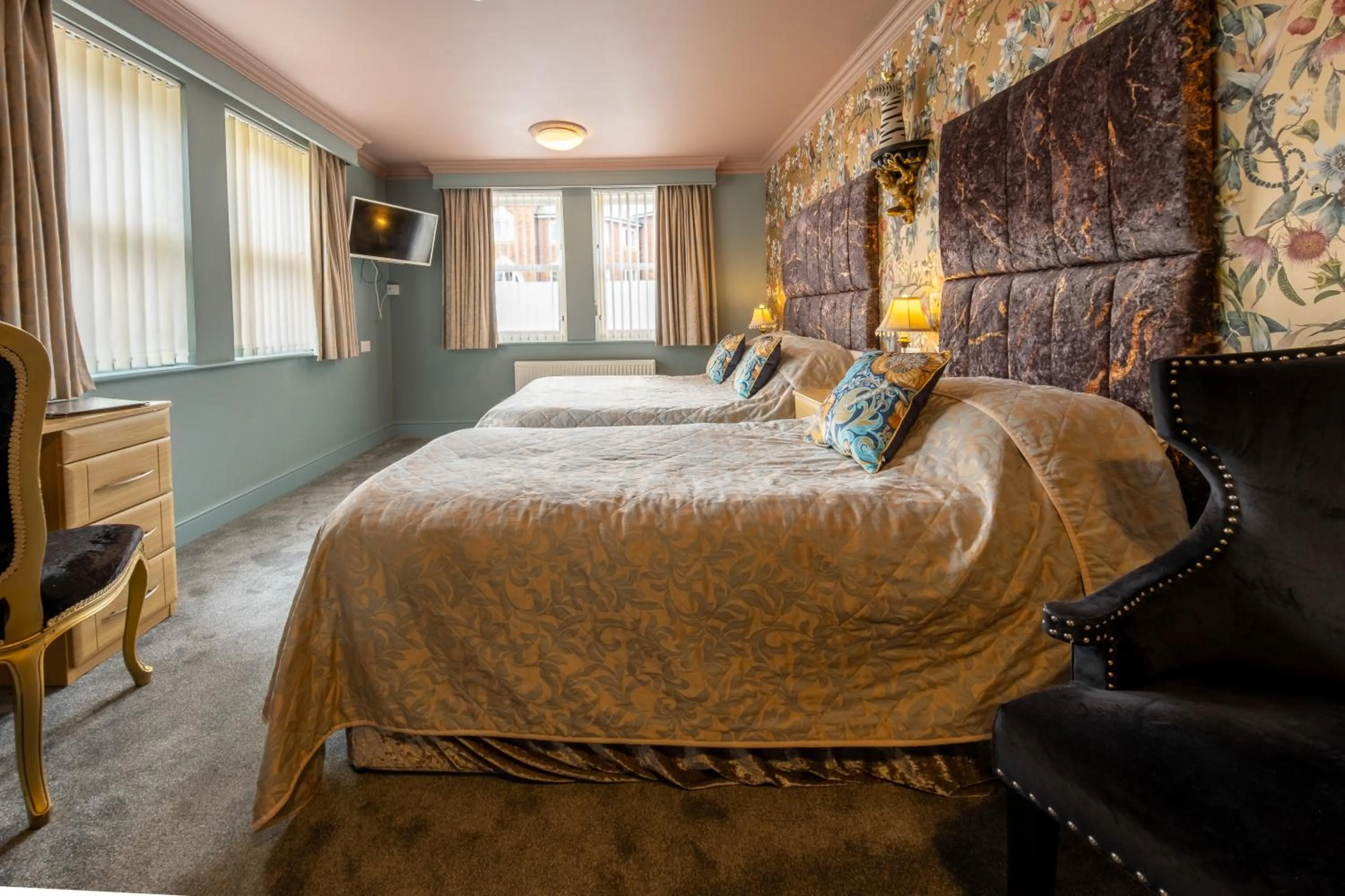 Bedroom, Bed in Brockley Hall Hotel