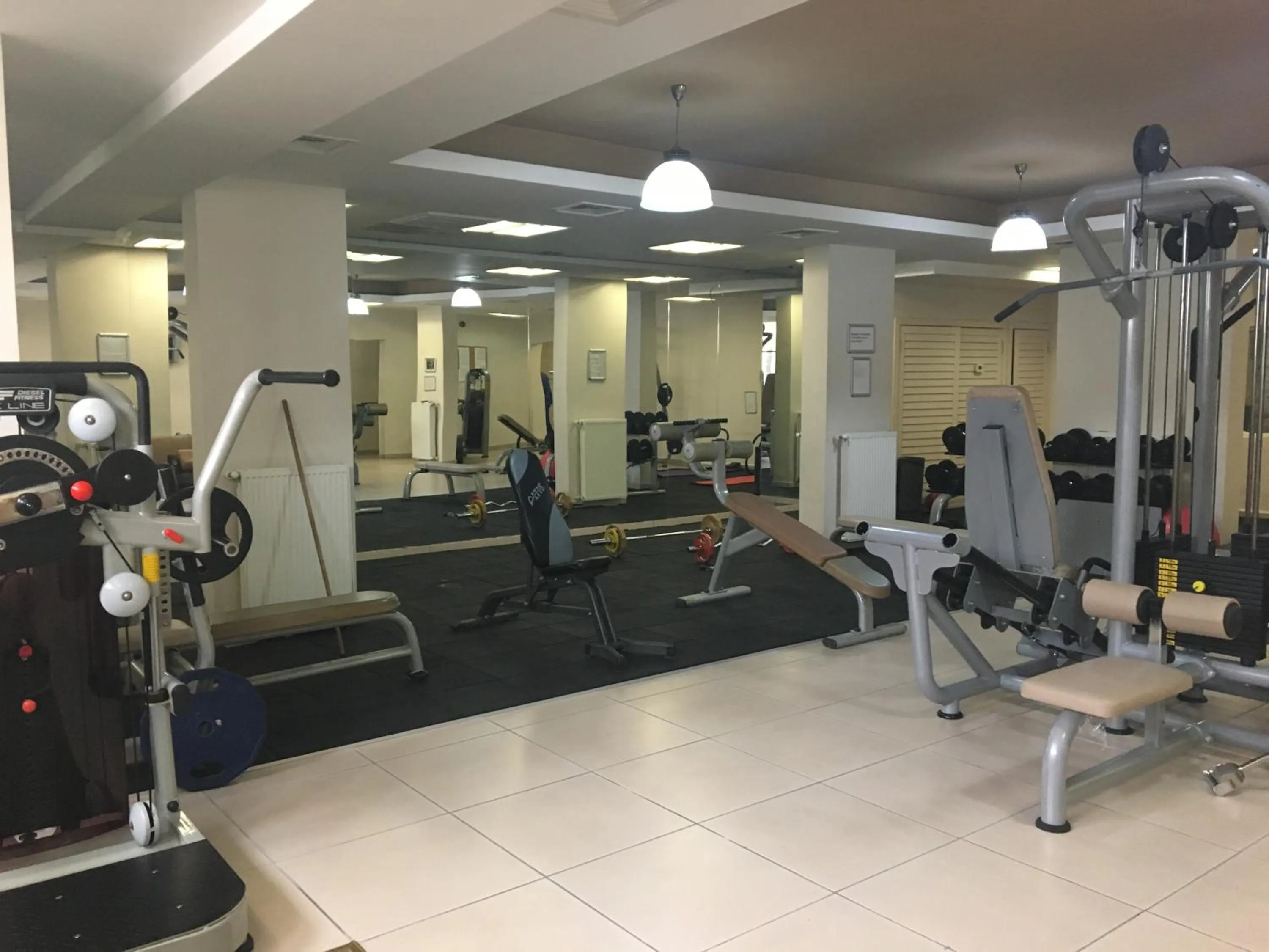 Fitness centre/facilities in Cerkezkoy Business Hotel