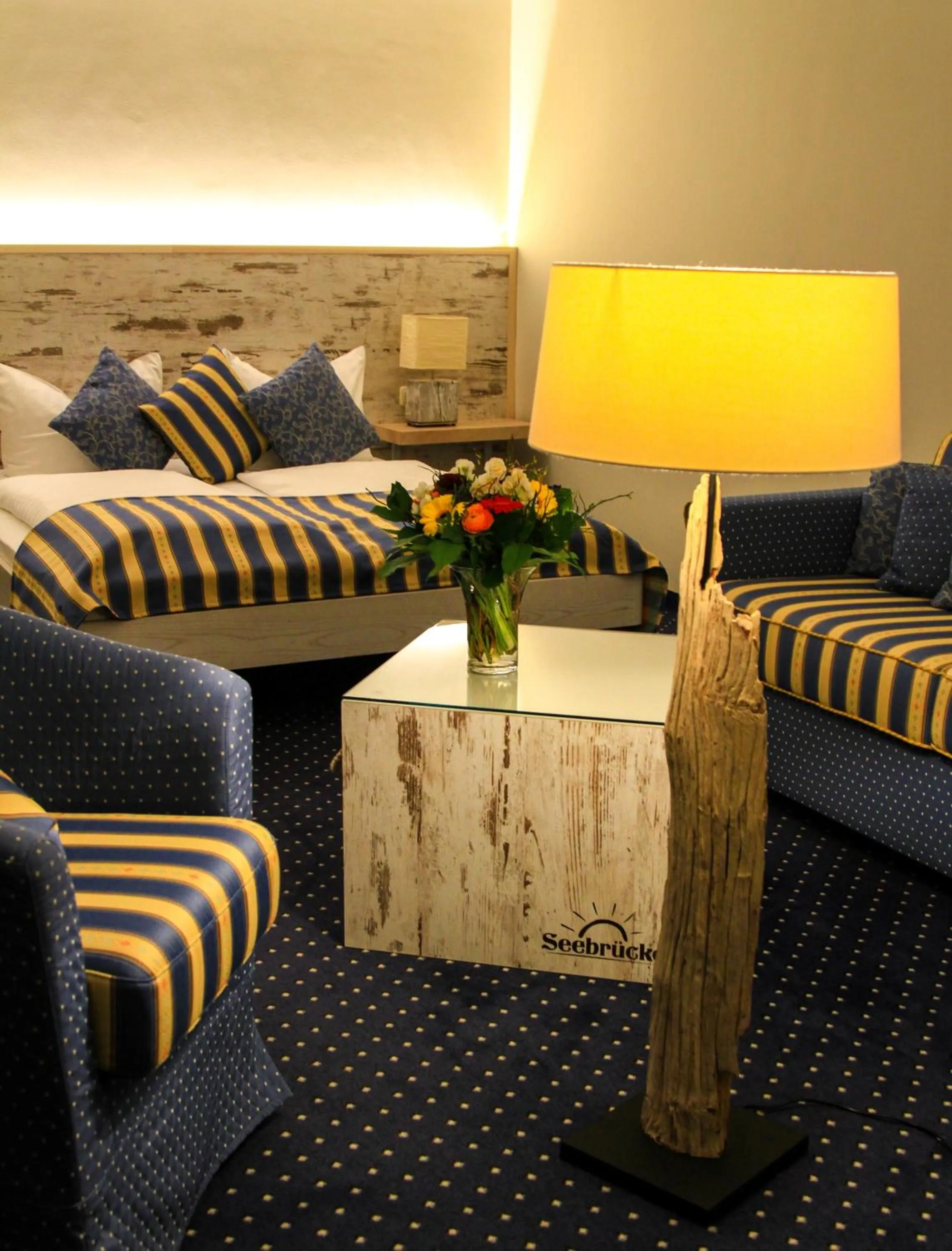 Living room in Hotel & Restaurant Seebrücke