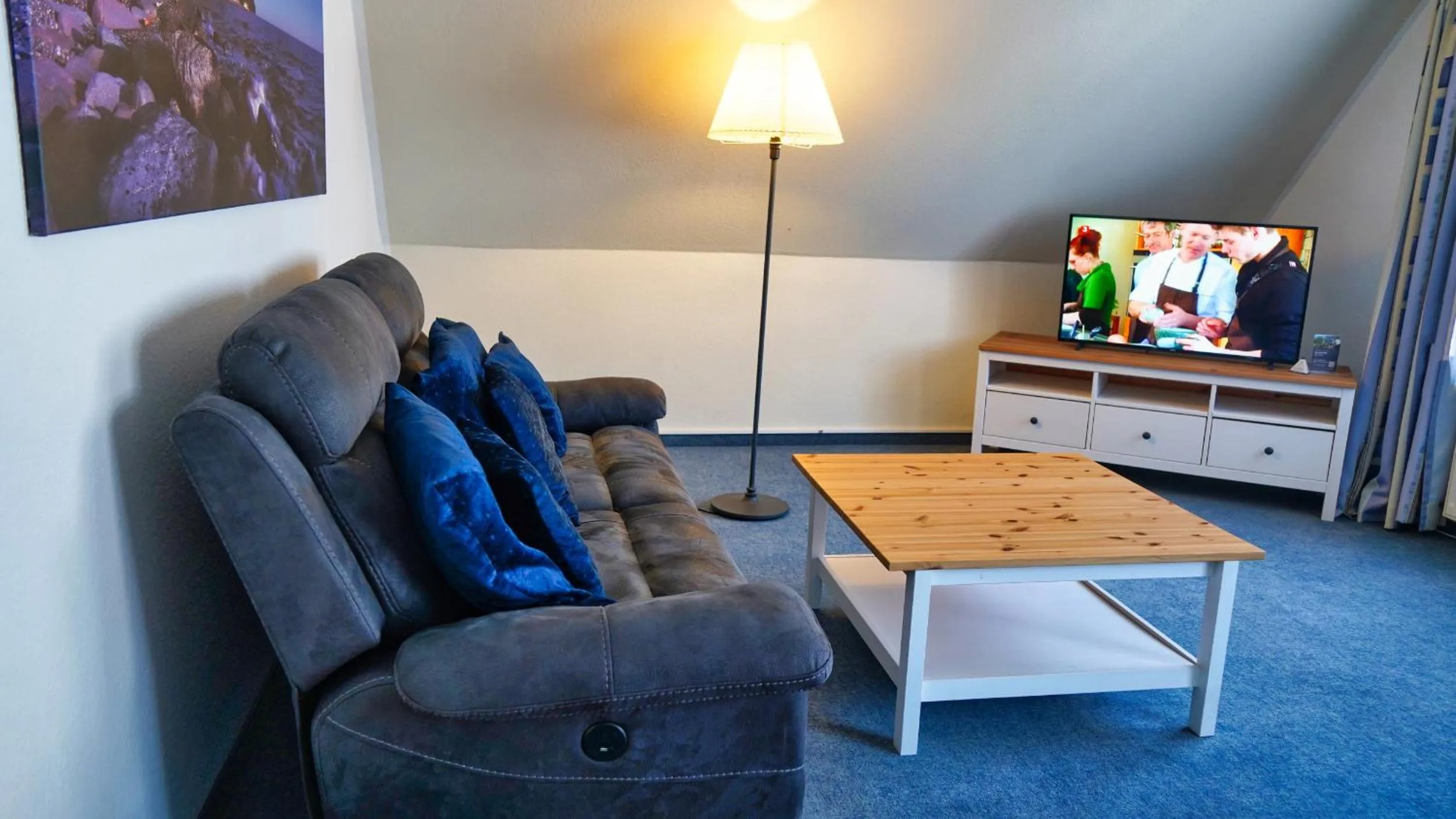 Living room in Hotel & Restaurant Seebrücke