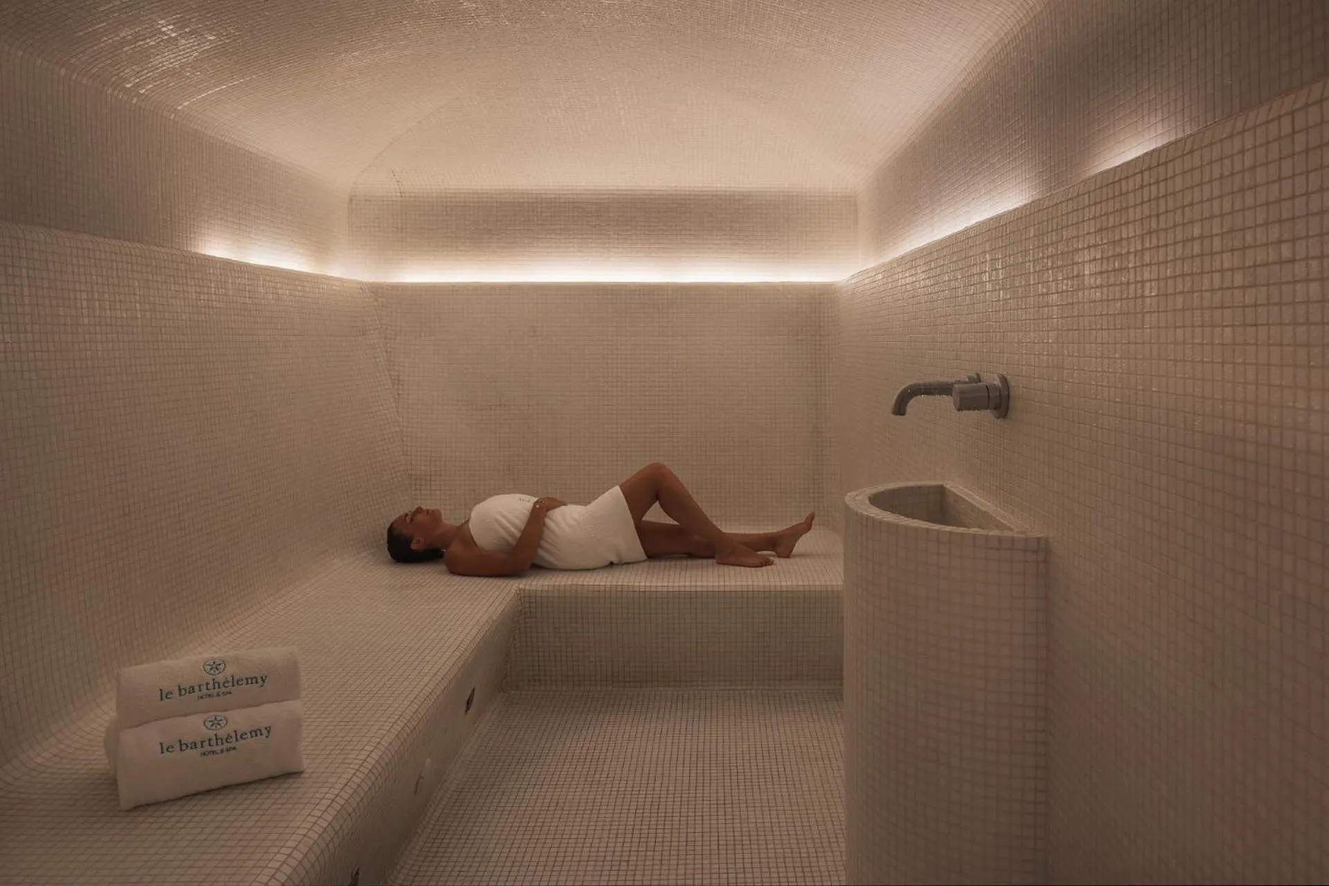 Spa and wellness centre/facilities in Le Barthélemy Hotel & Spa