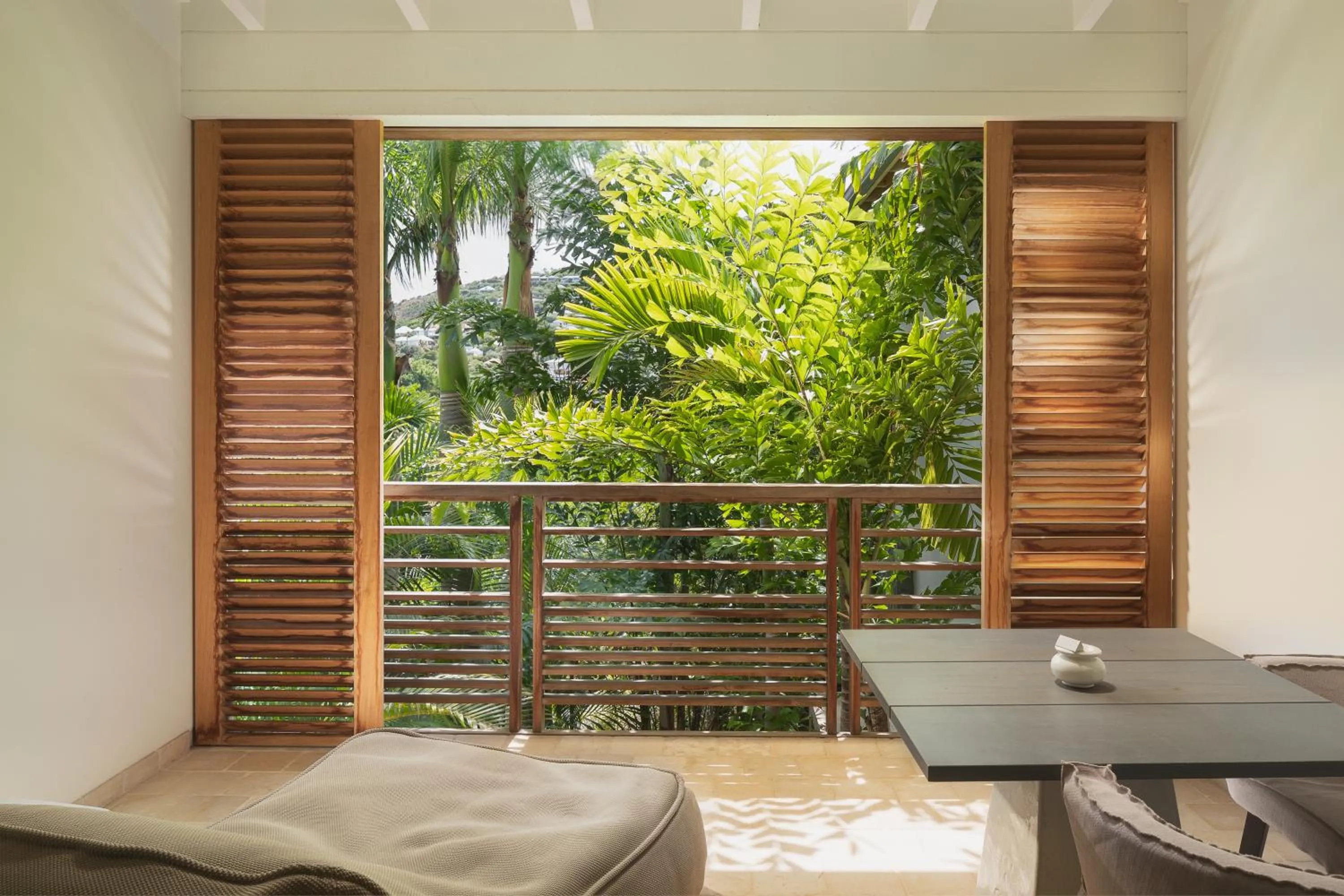 Balcony/Terrace in Le Barthélemy Hotel & Spa