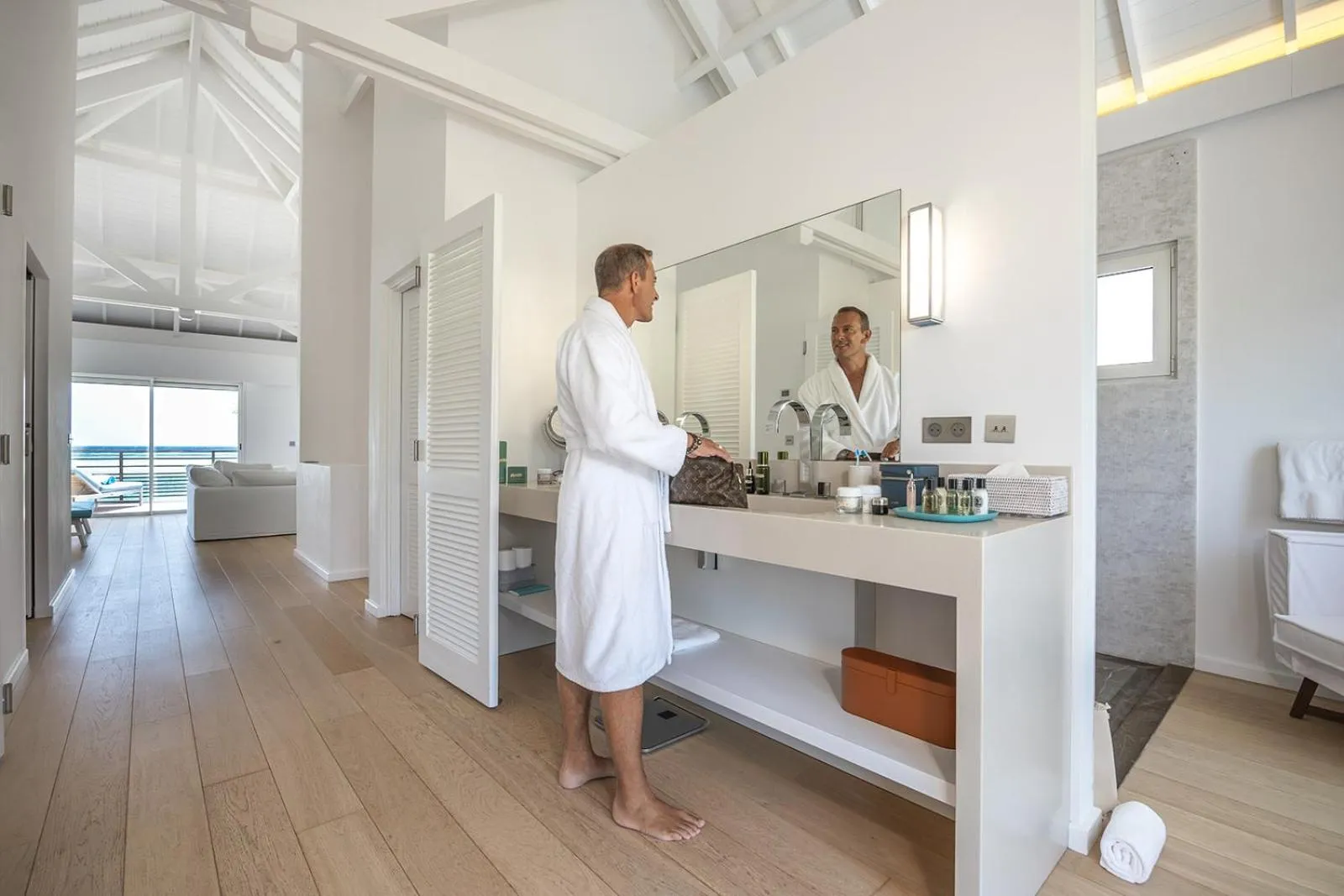 Bathroom in Le Barthélemy Hotel & Spa