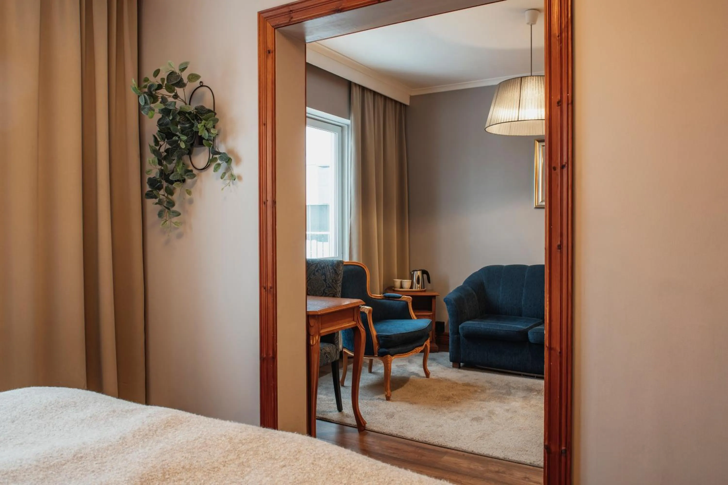 Bed in Home Hotel Smedjan