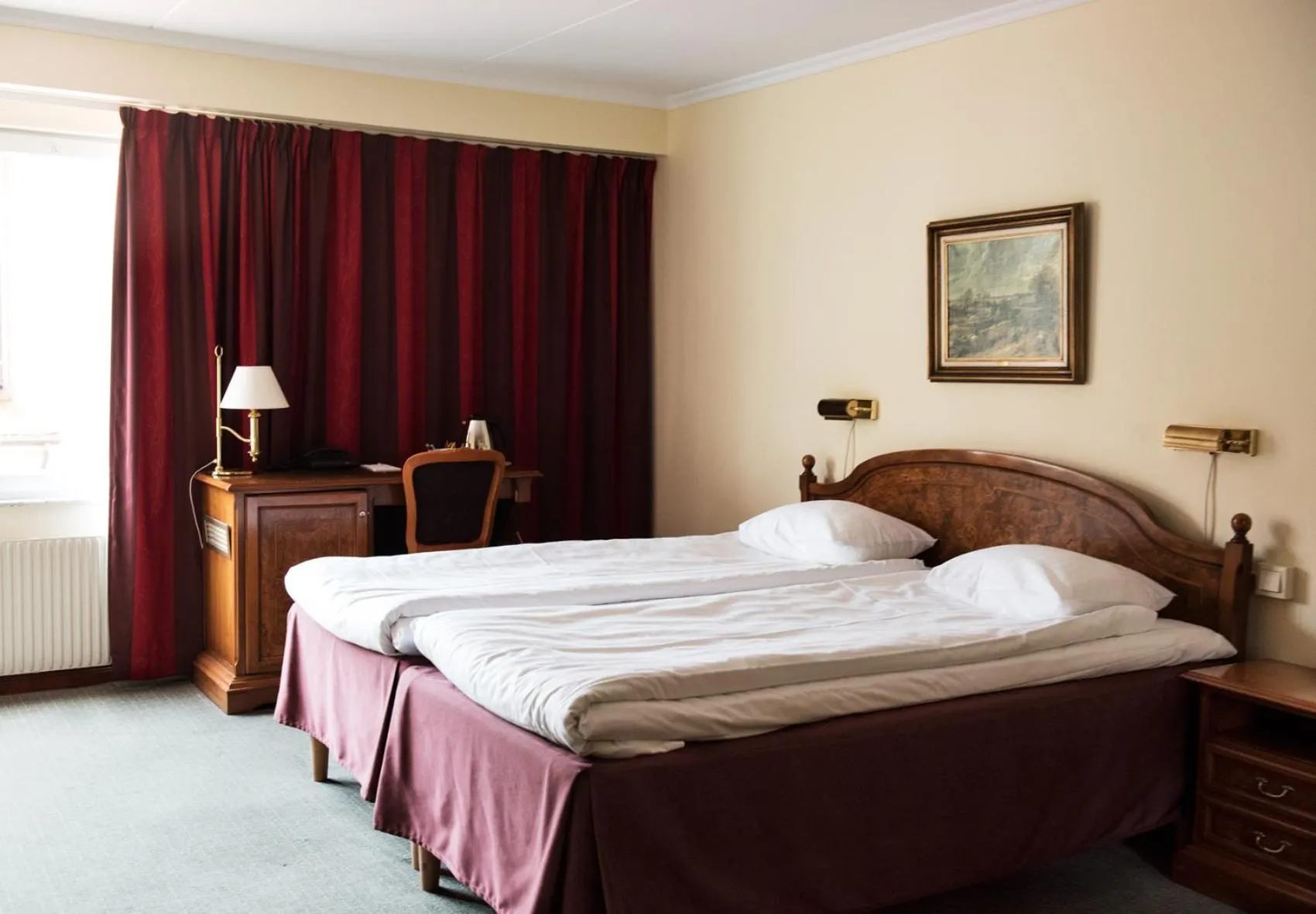 Bed in Home Hotel Smedjan